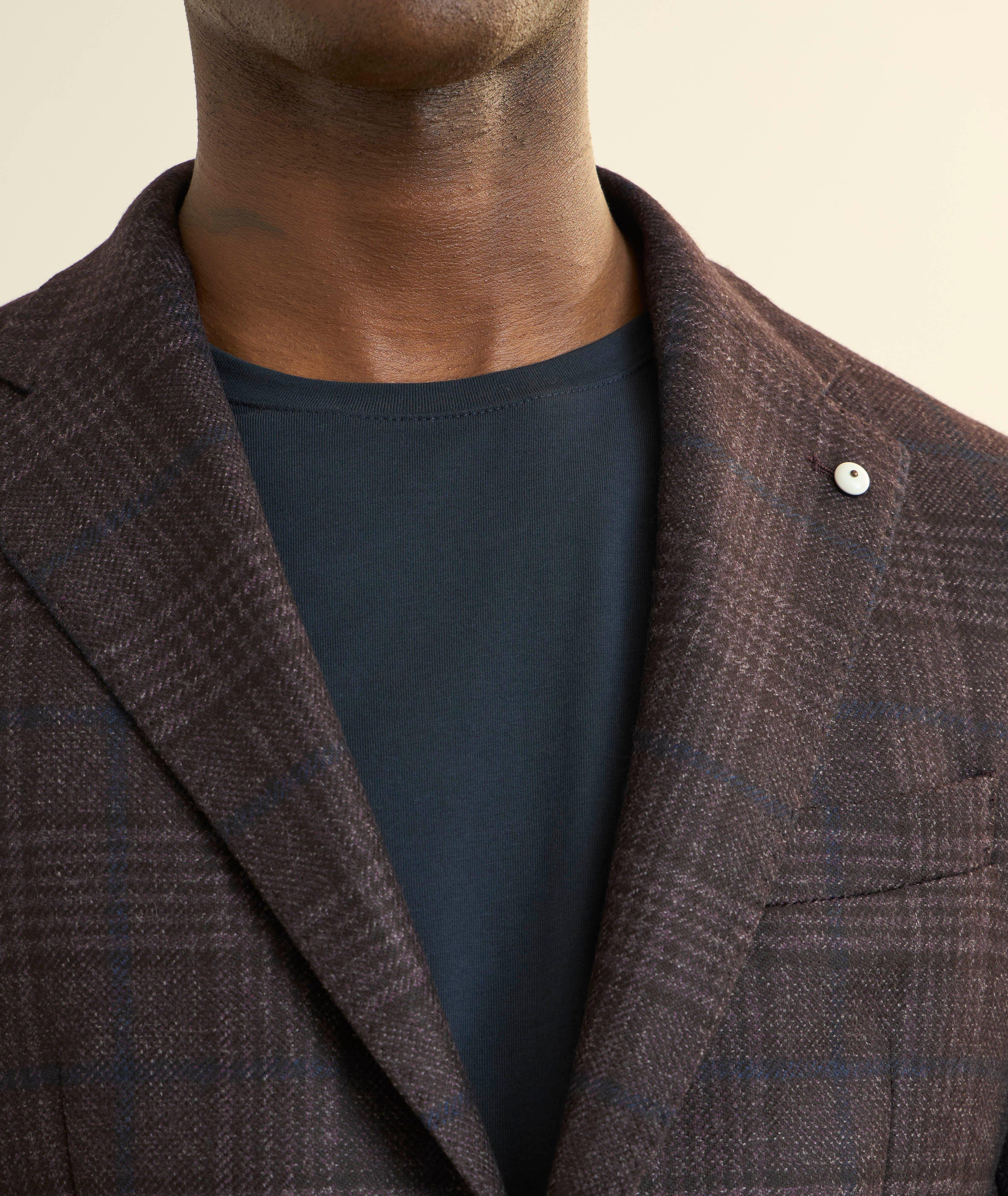 Checked Wool Sport Jacket  image 3