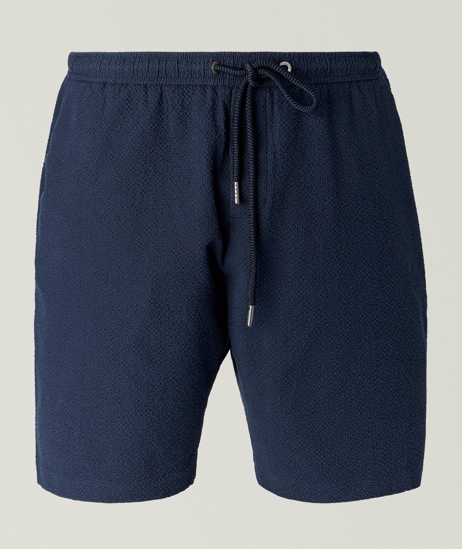 Bermuda en toile seersucker extensible dans tous les sens image 0