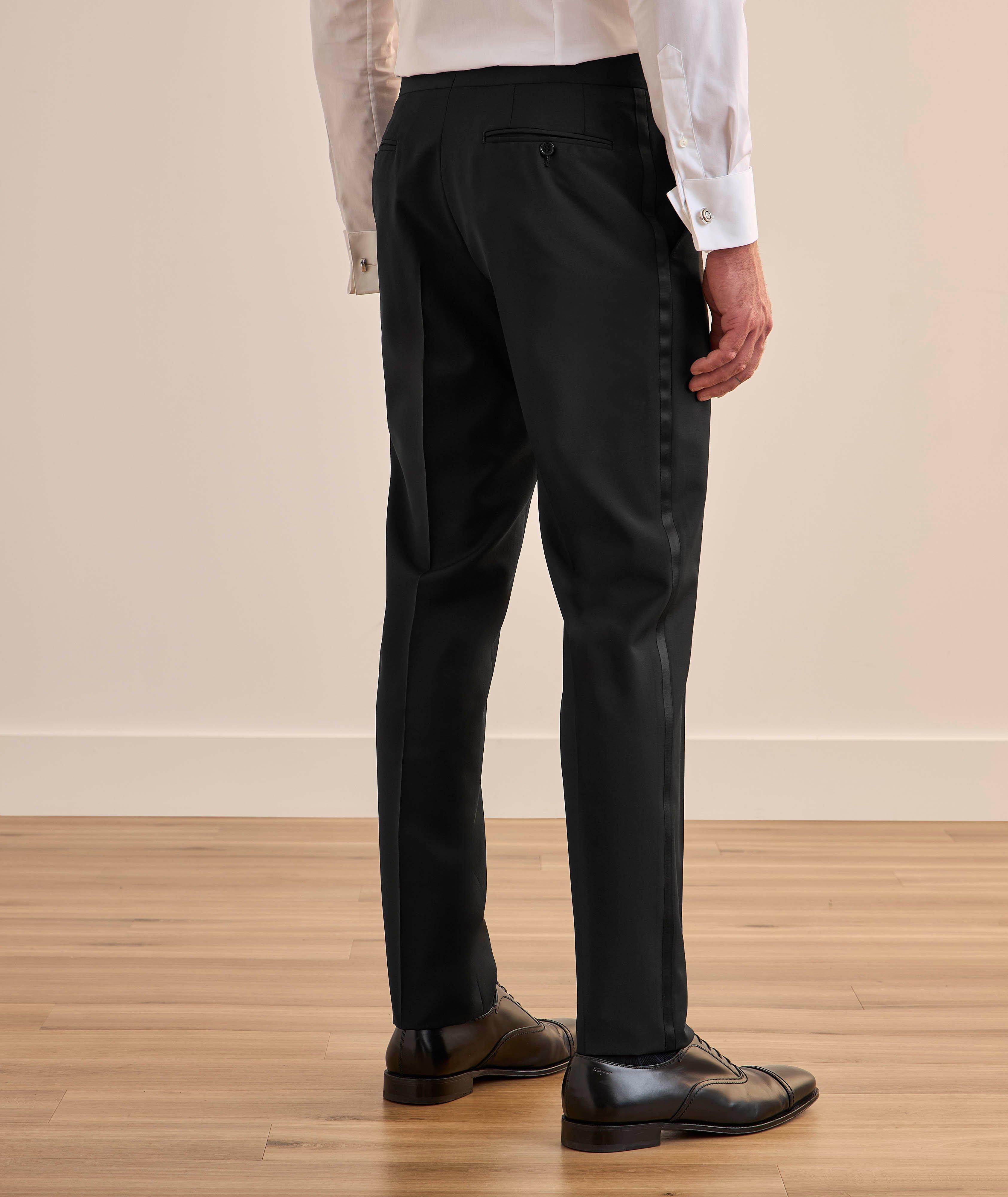 Pantalon de smoking en laine et en mohair image 2