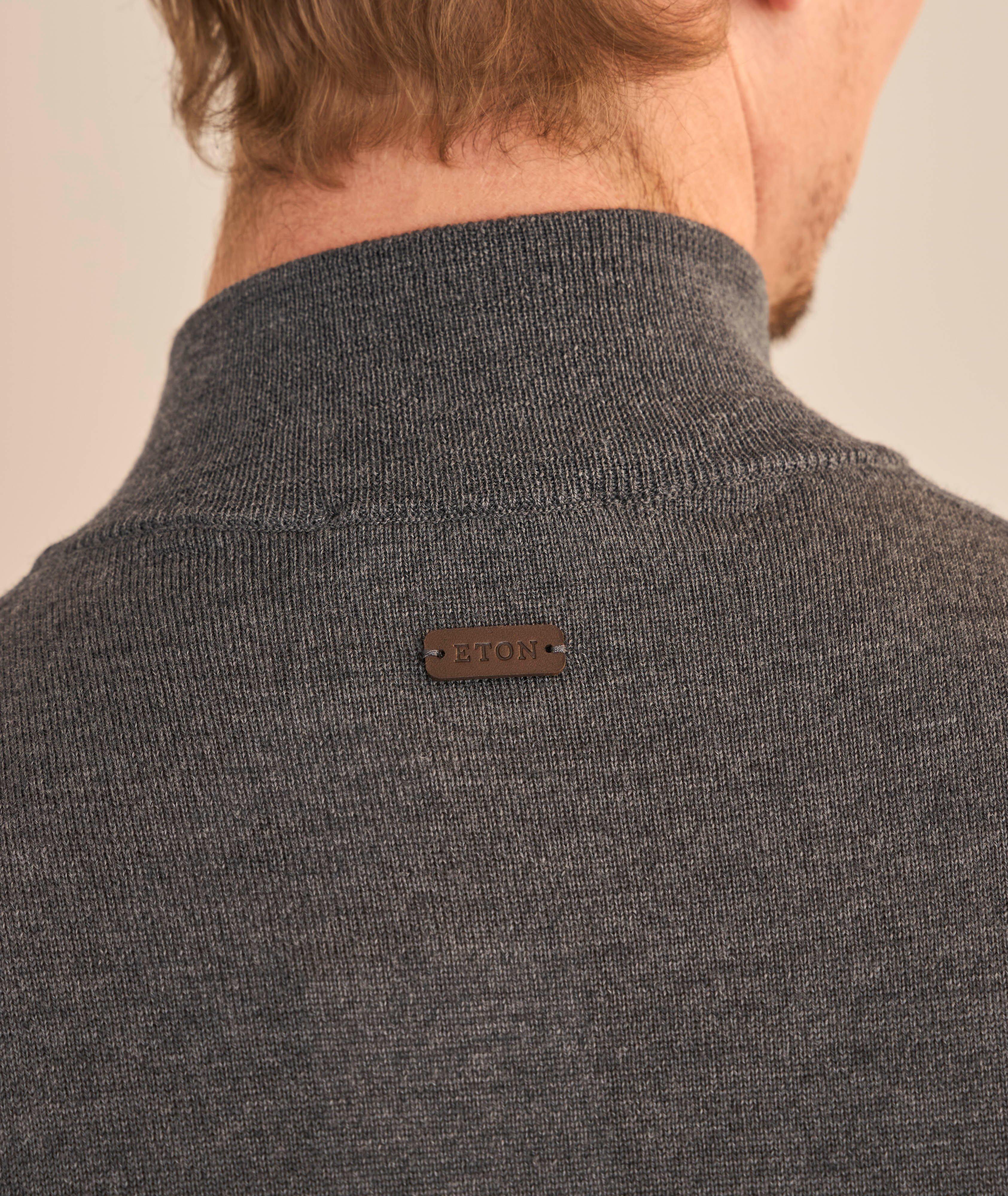 Merino Wool Full-Zip Cardigan image 3