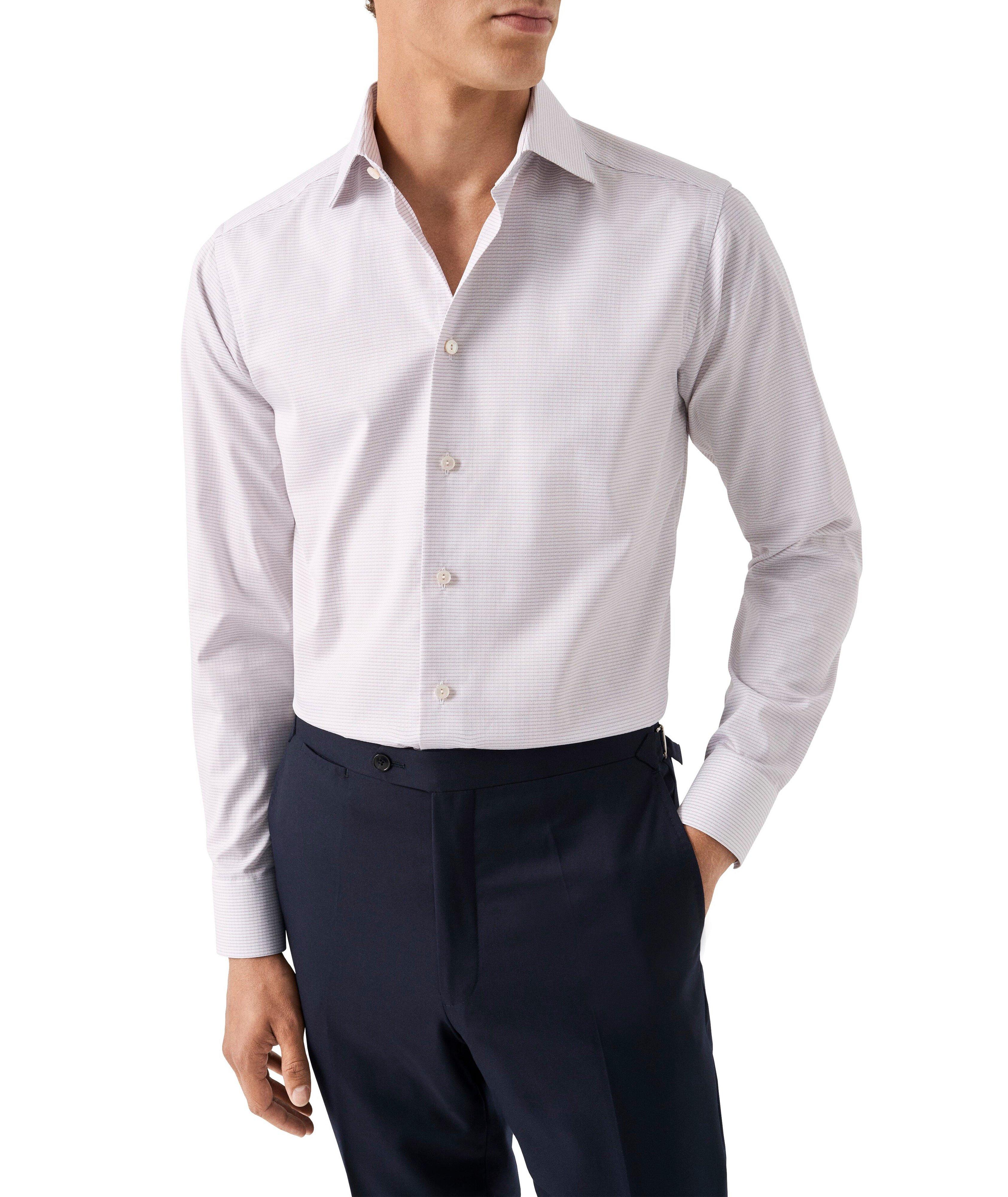 Slim-Fit Elevated Twill Dress Shirt image 2