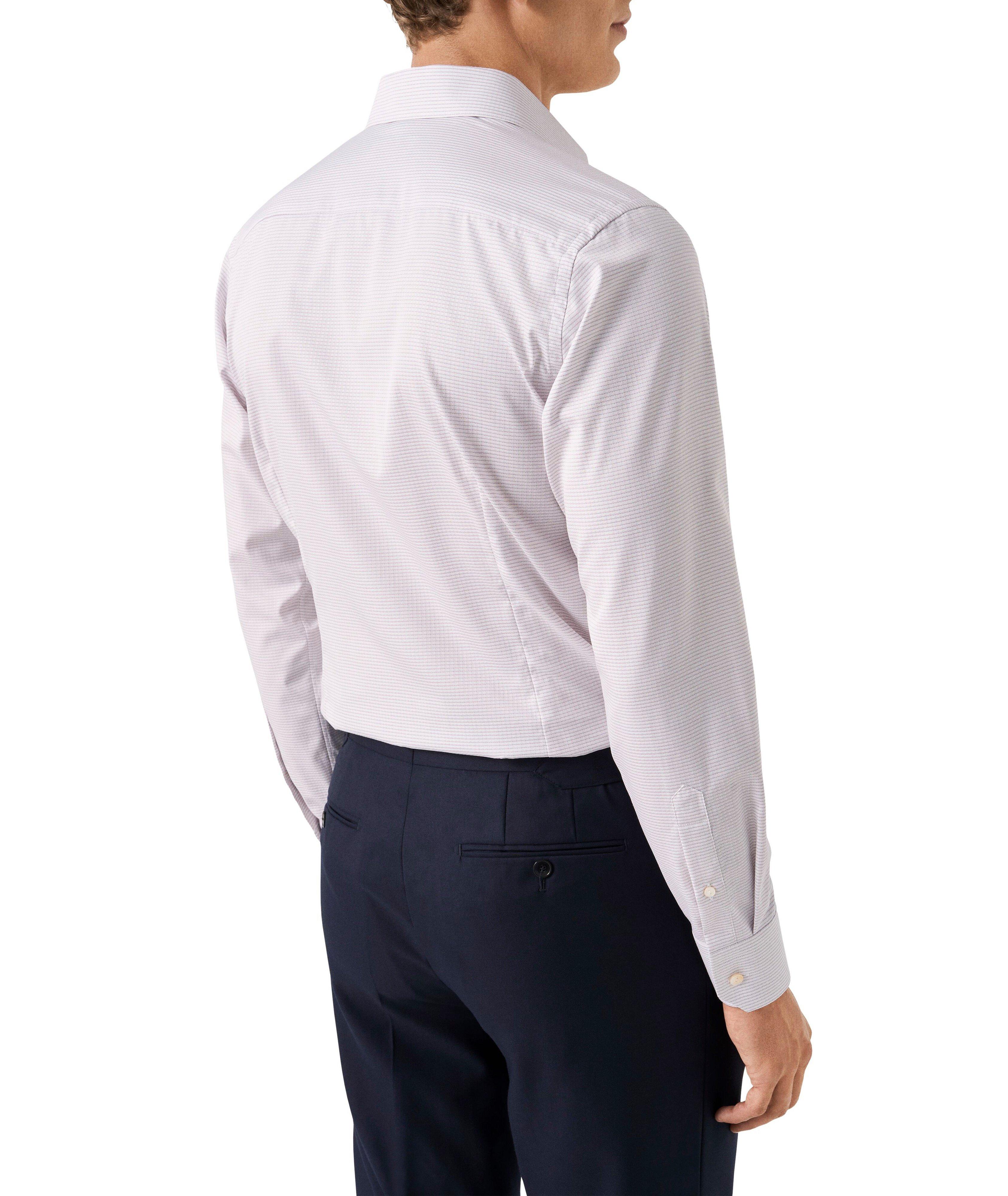 Slim-Fit Elevated Twill Dress Shirt image 3