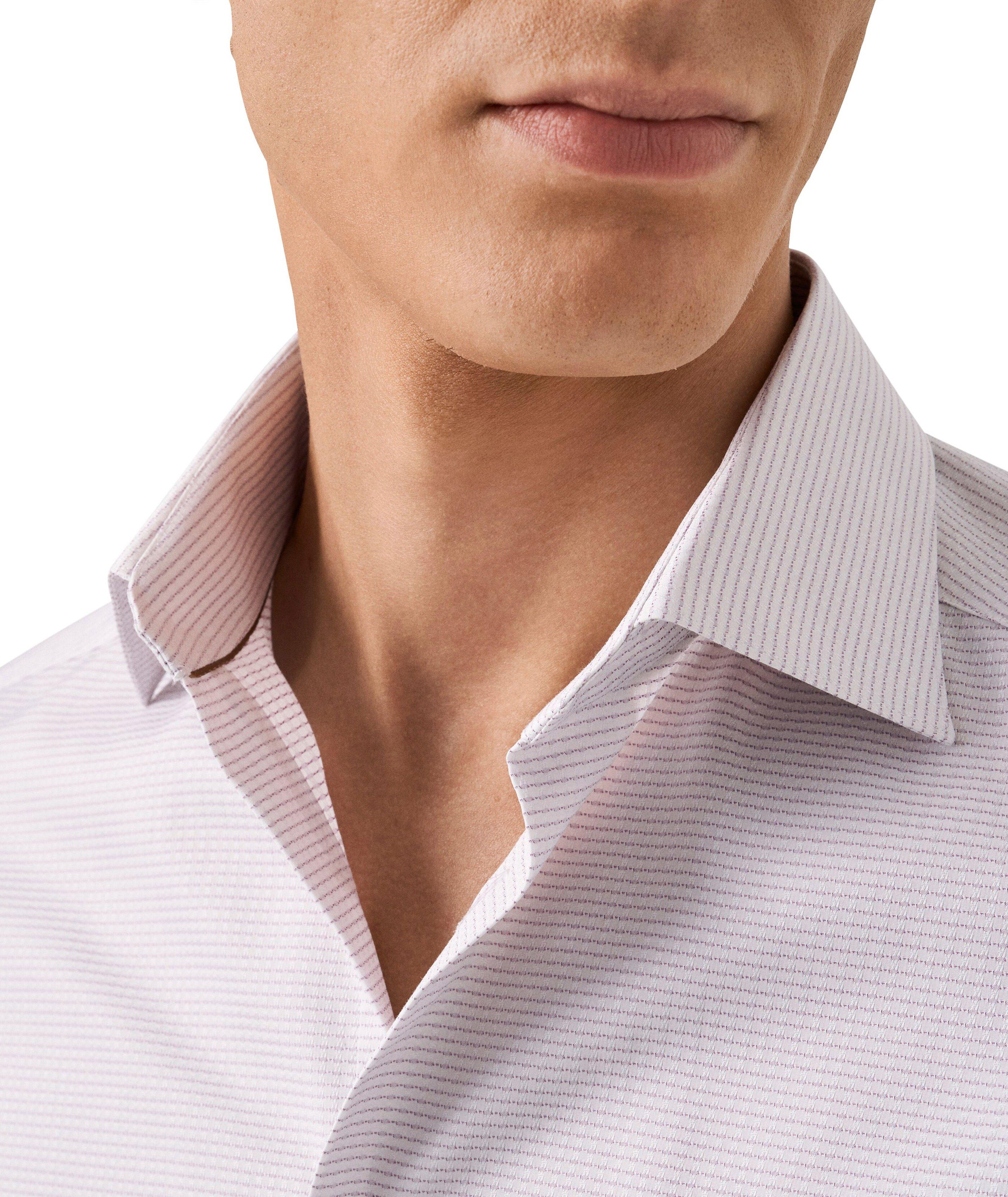 Slim-Fit Elevated Twill Dress Shirt image 4