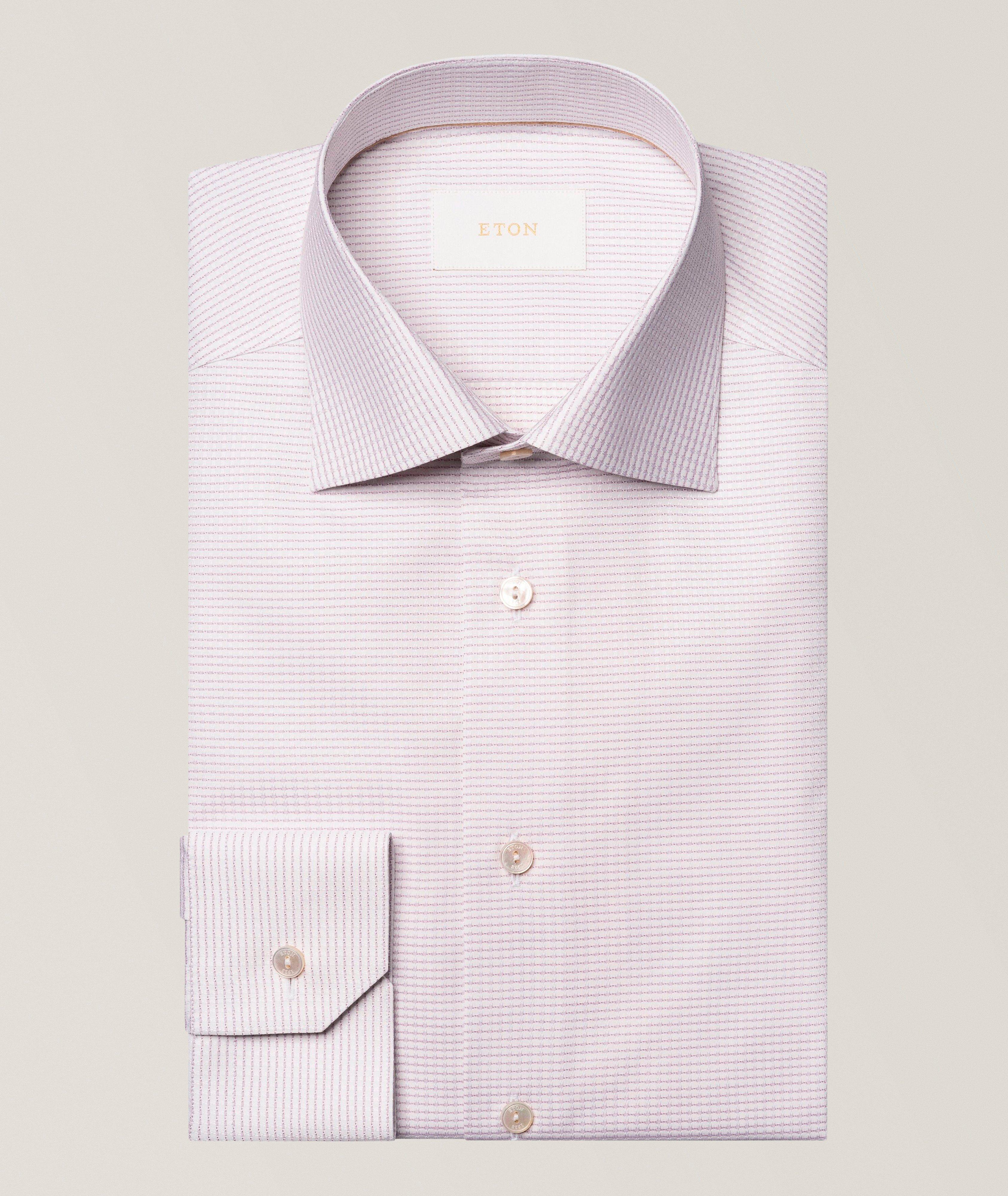 Slim-Fit Elevated Twill Dress Shirt image 0