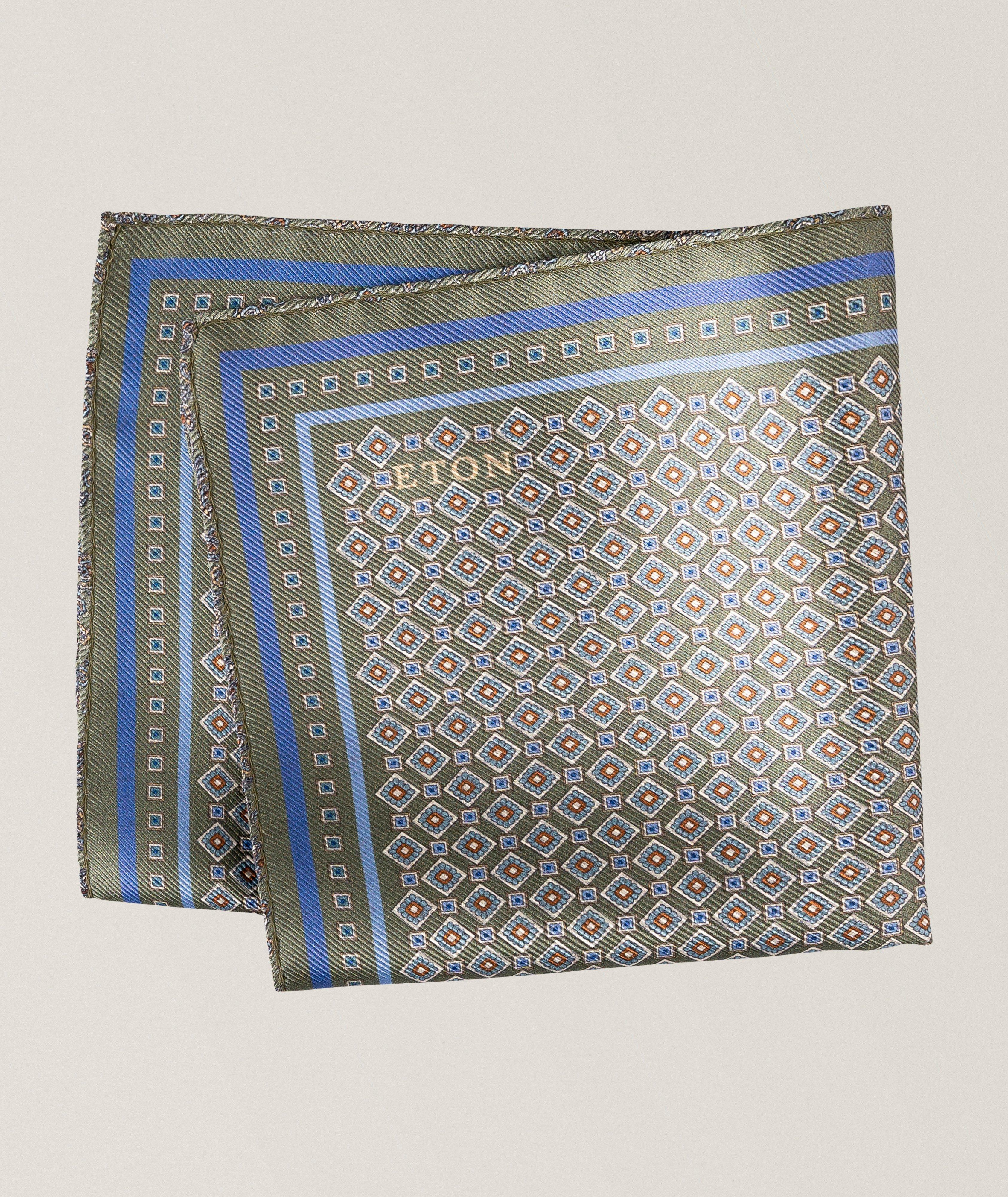 Pochette en soie à médaillons-paisley image 2