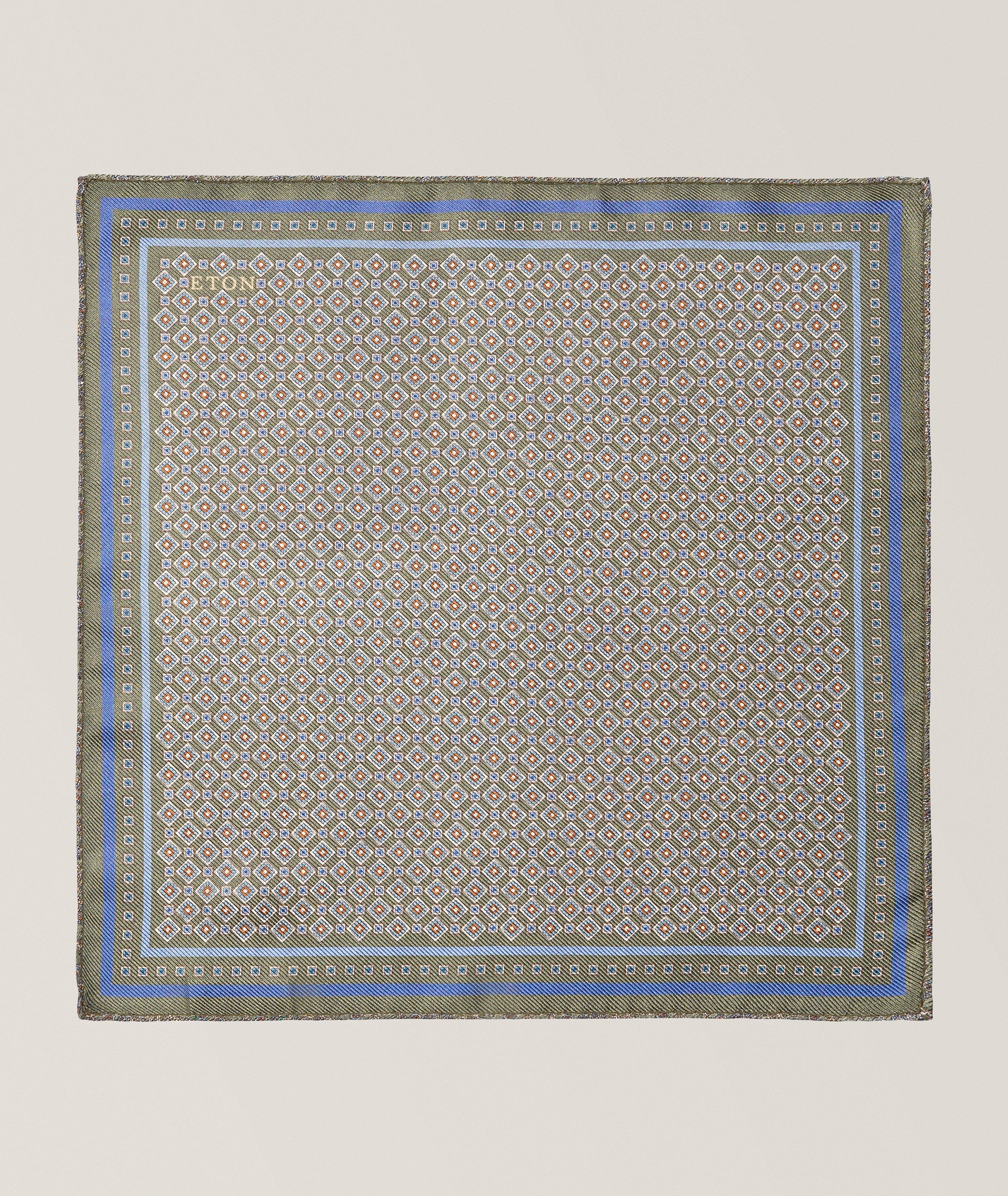 Pochette en soie à médaillons-paisley image 0