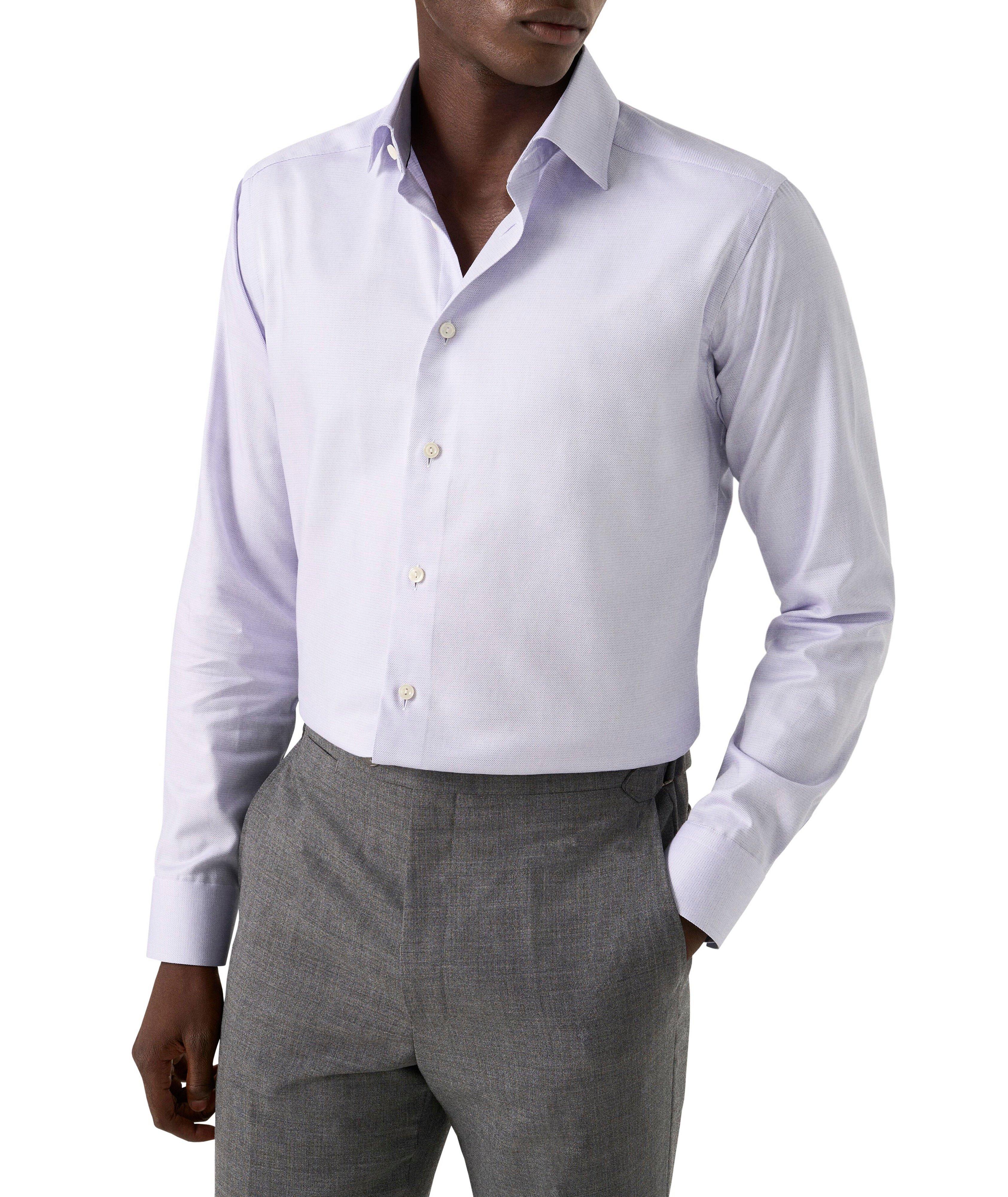 Slim-Fit Elevated Twill Dress Shirt image 2