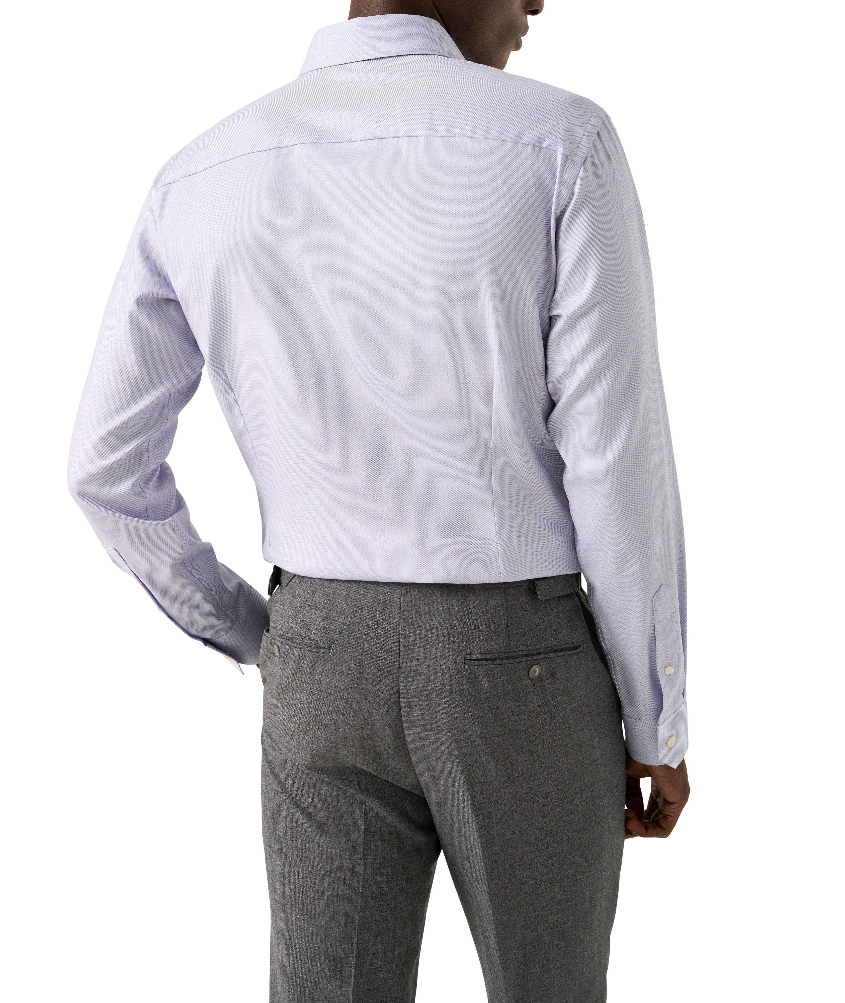 Slim-Fit Elevated Twill Dress Shirt image 3