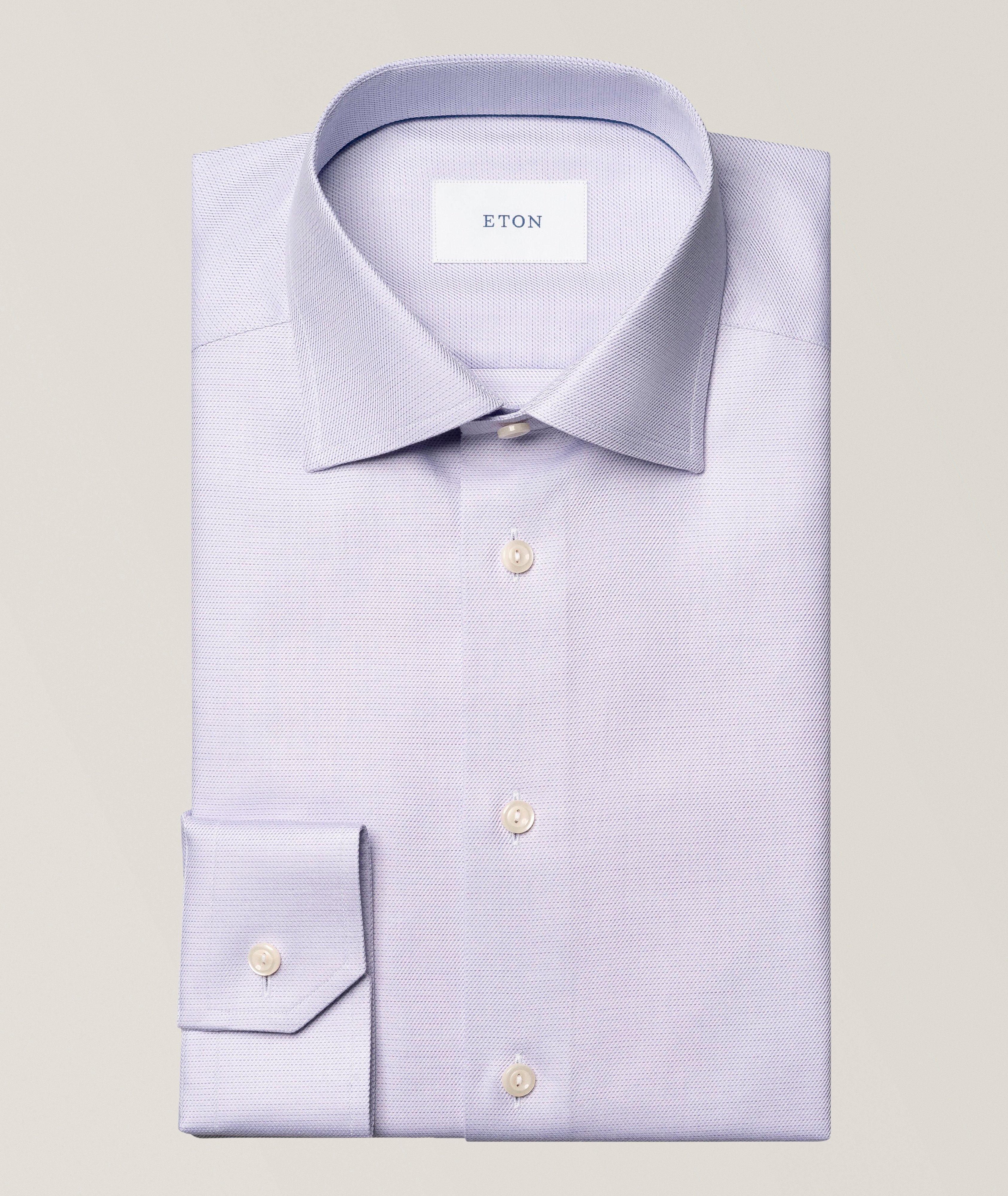 Slim-Fit Elevated Twill Dress Shirt image 0