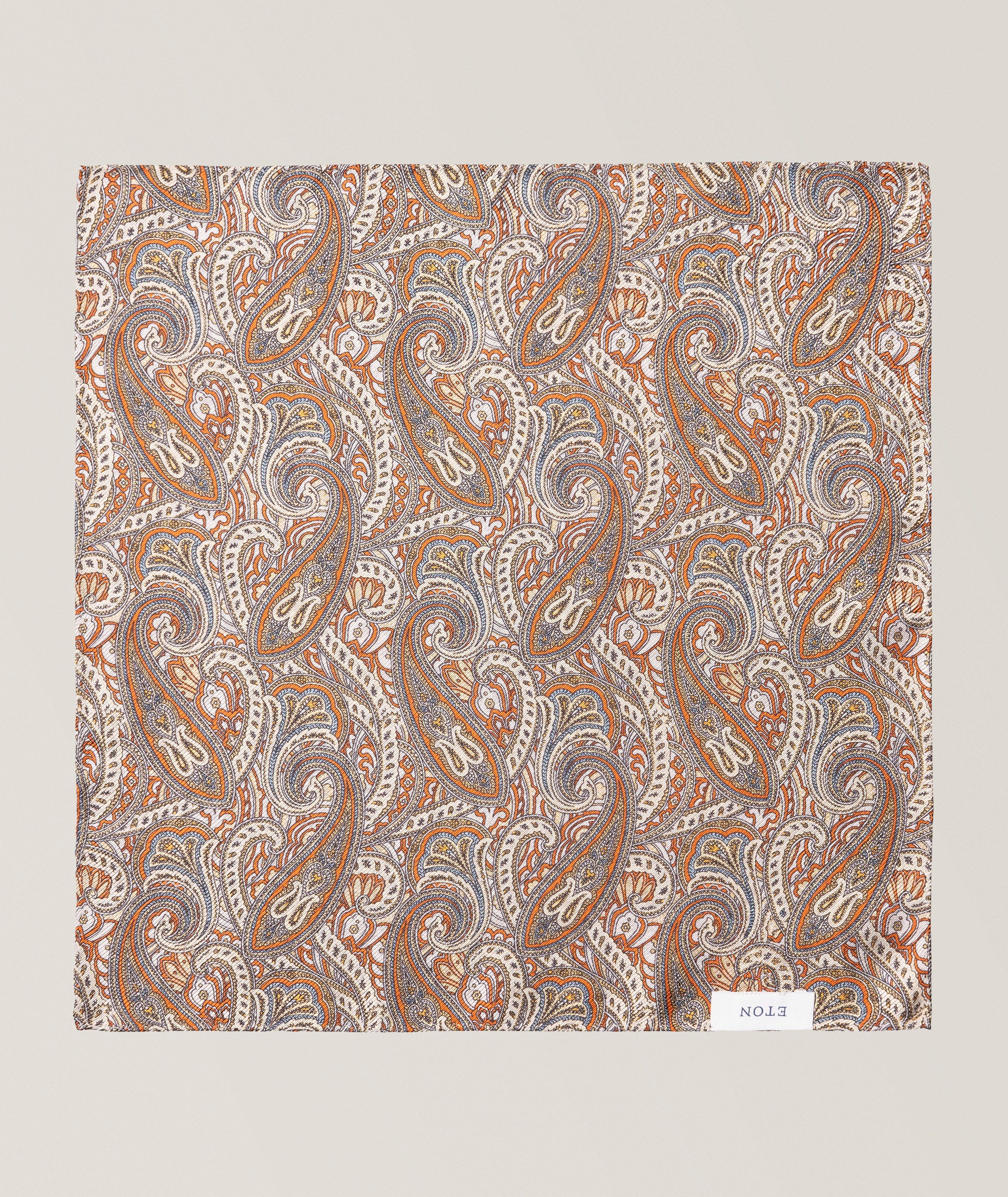 Pochette réversible médaillon-paisley image 1