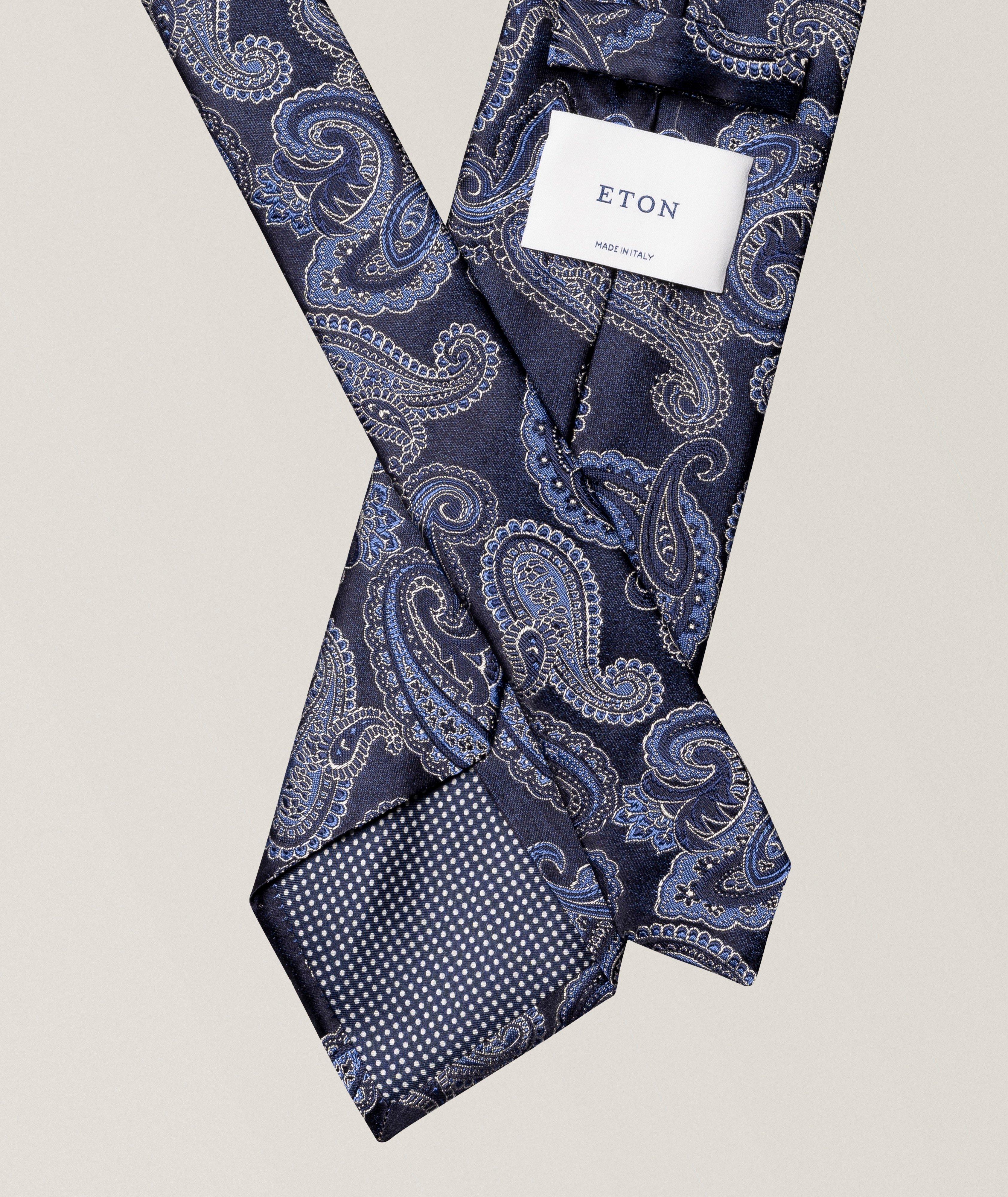Paisley Woven Silk Tie image 1