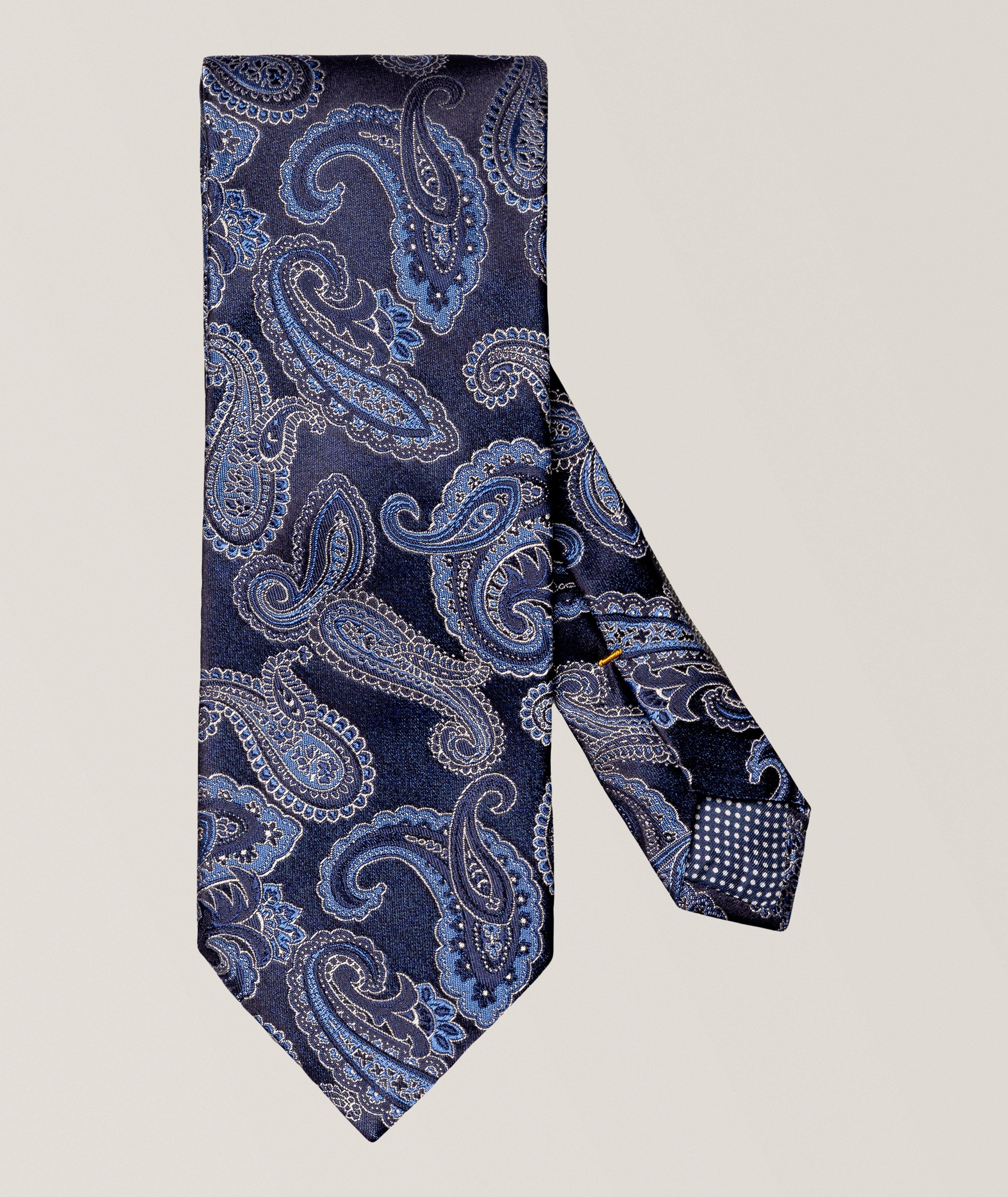 Paisley Woven Silk Tie image 0
