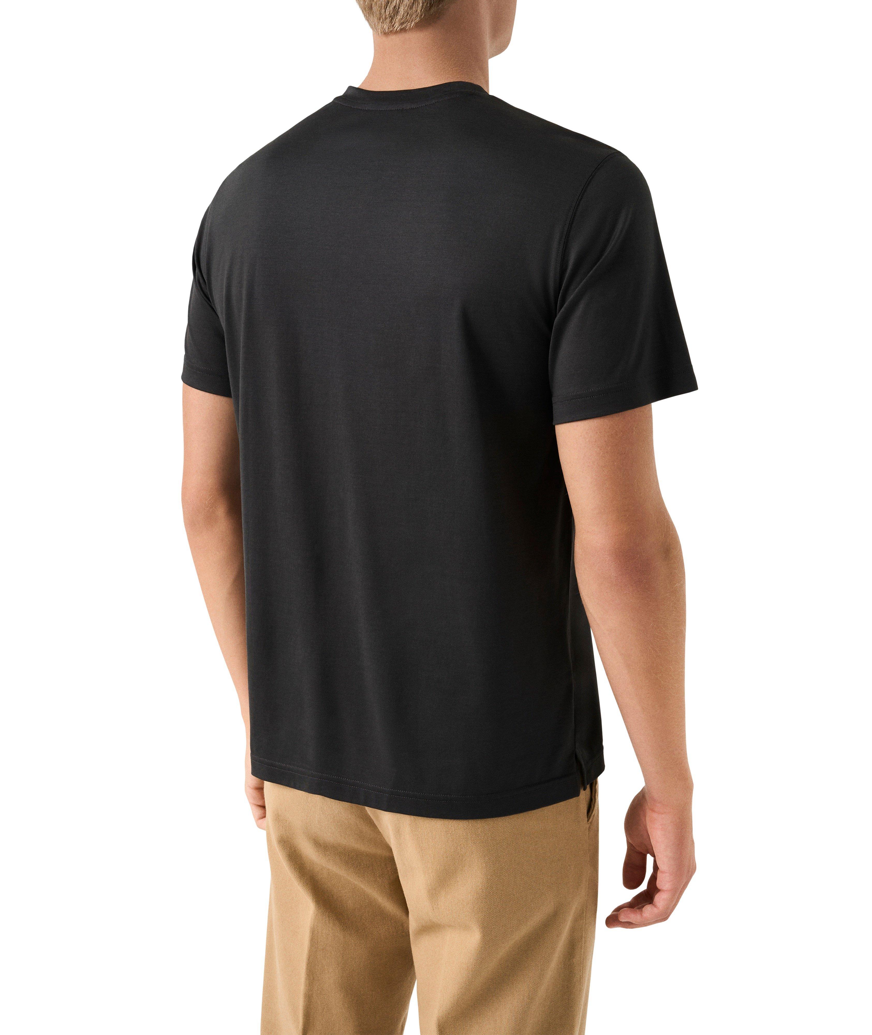 Cotton-Silk Crewneck T-Shirt image 2