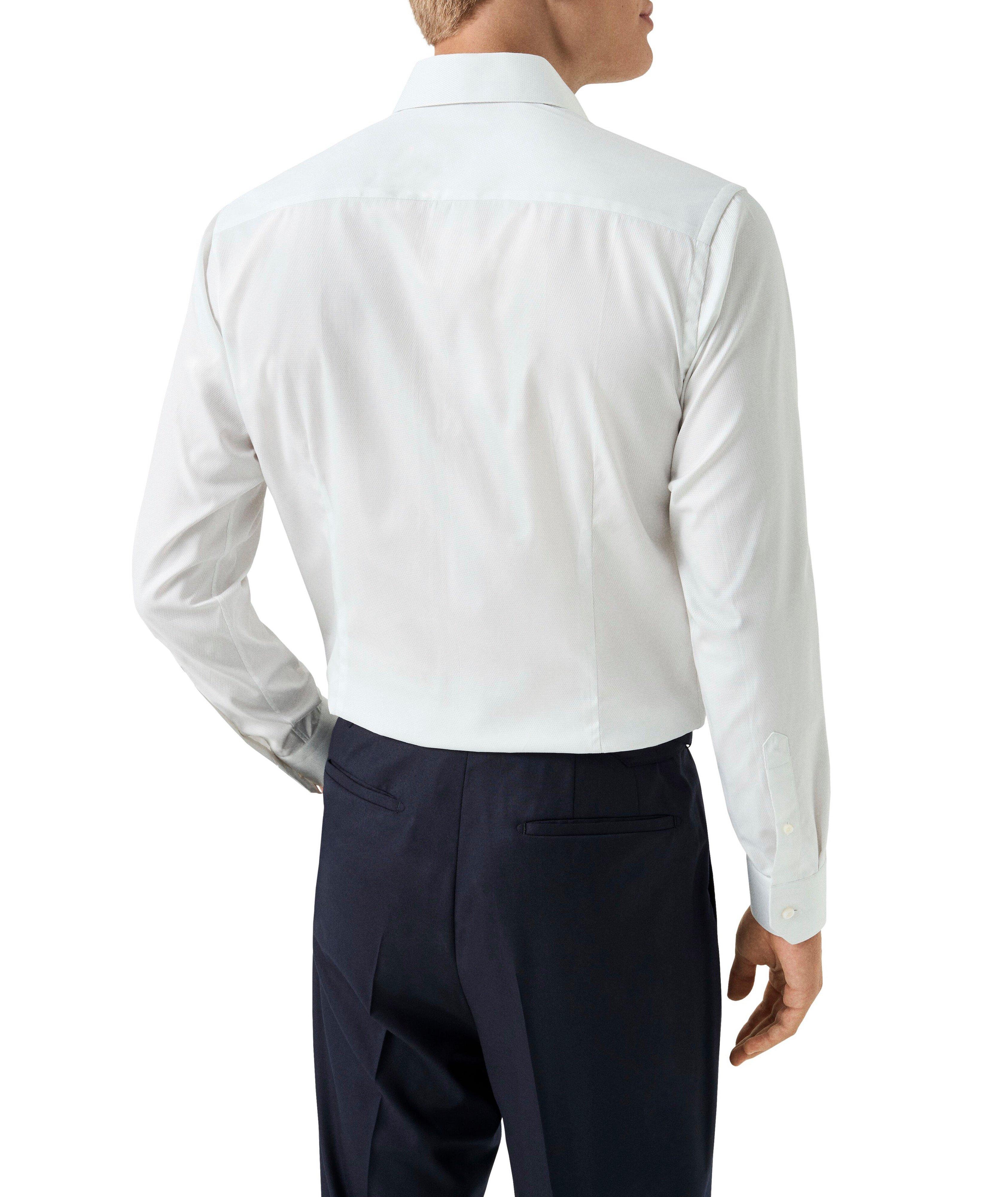 Slim-Fit Elevated Twill Dress Shirt image 3