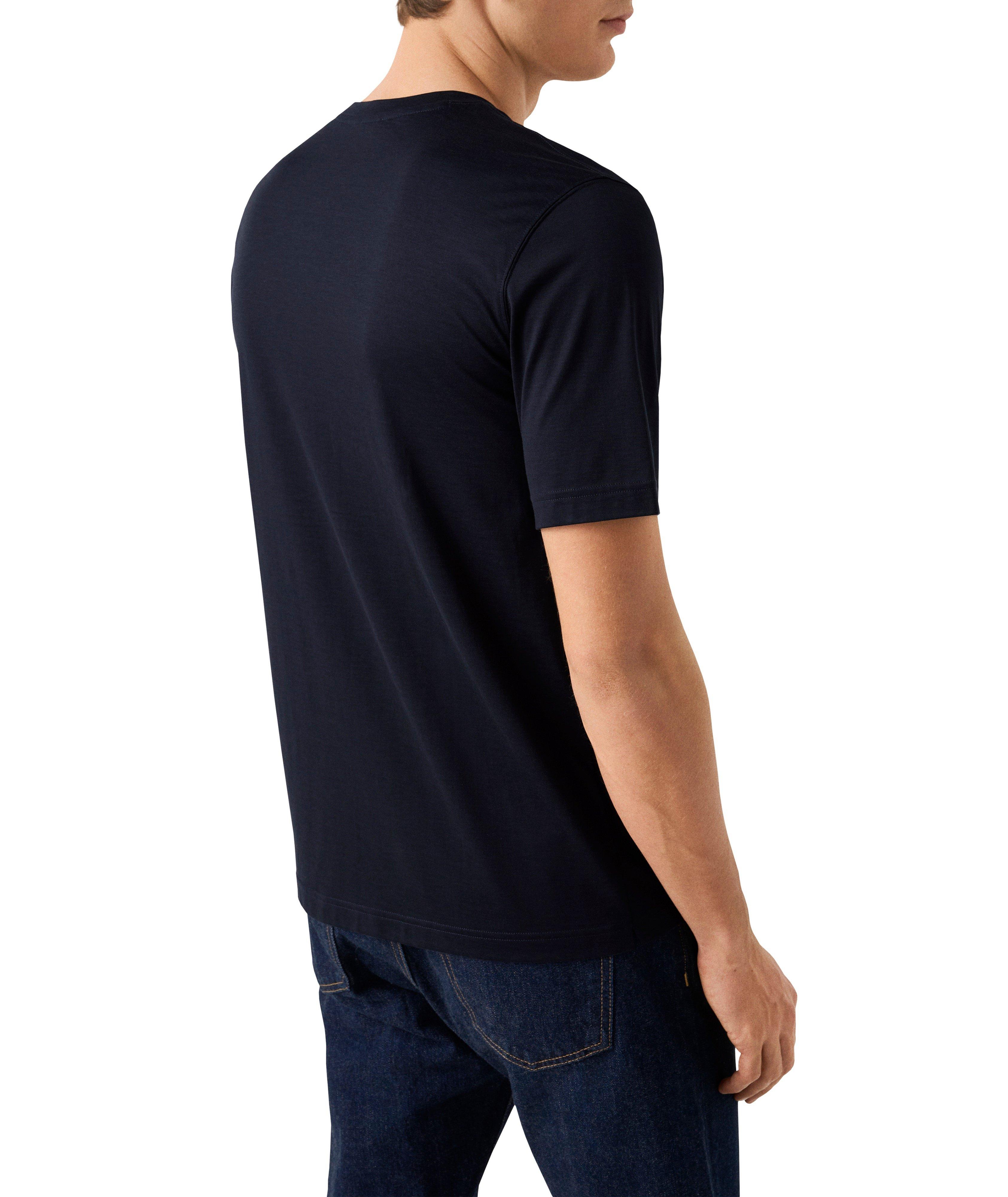 Cotton-Silk Crewneck T-Shirt image 2