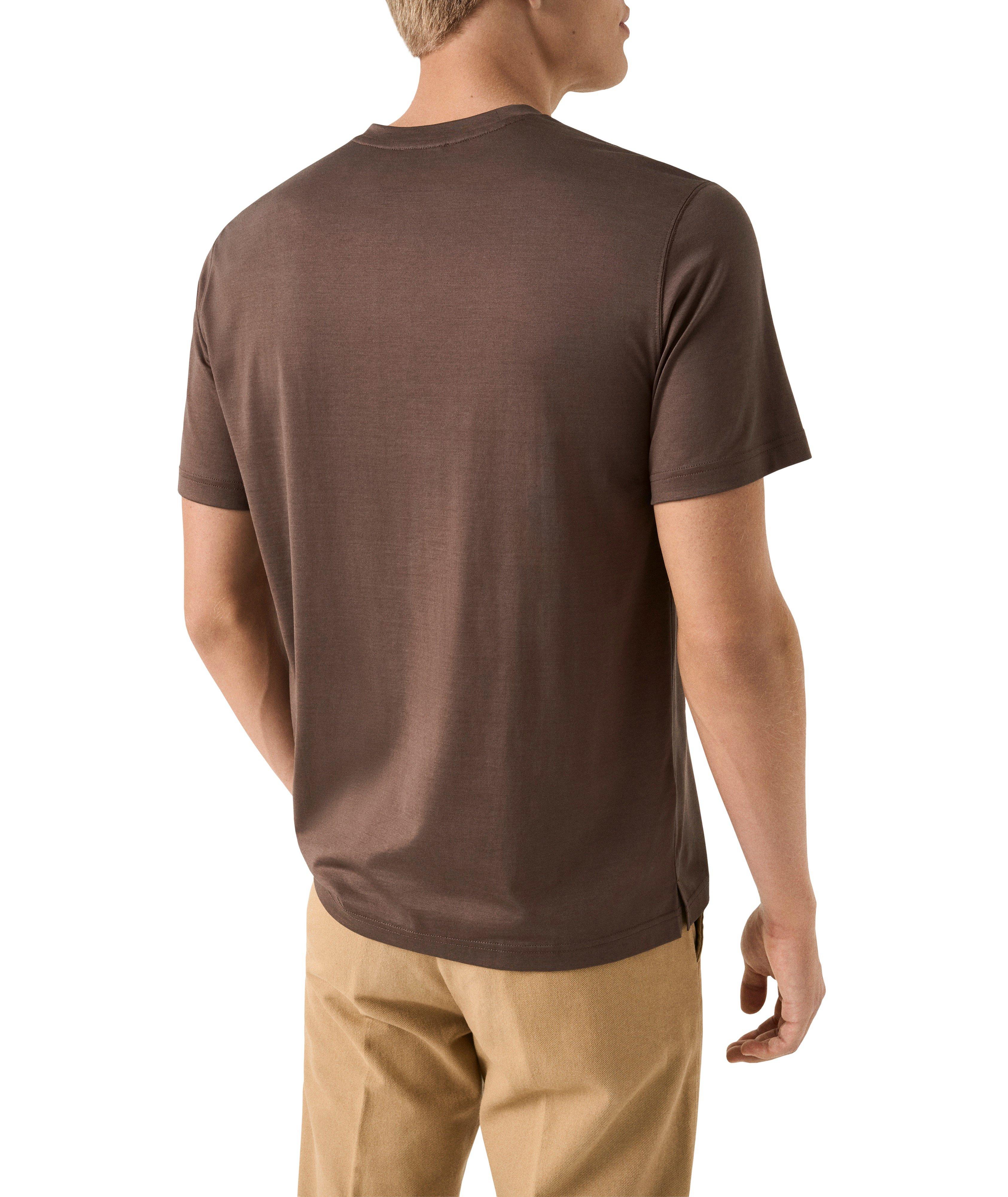 Cotton-Silk Crewneck T-Shirt image 2