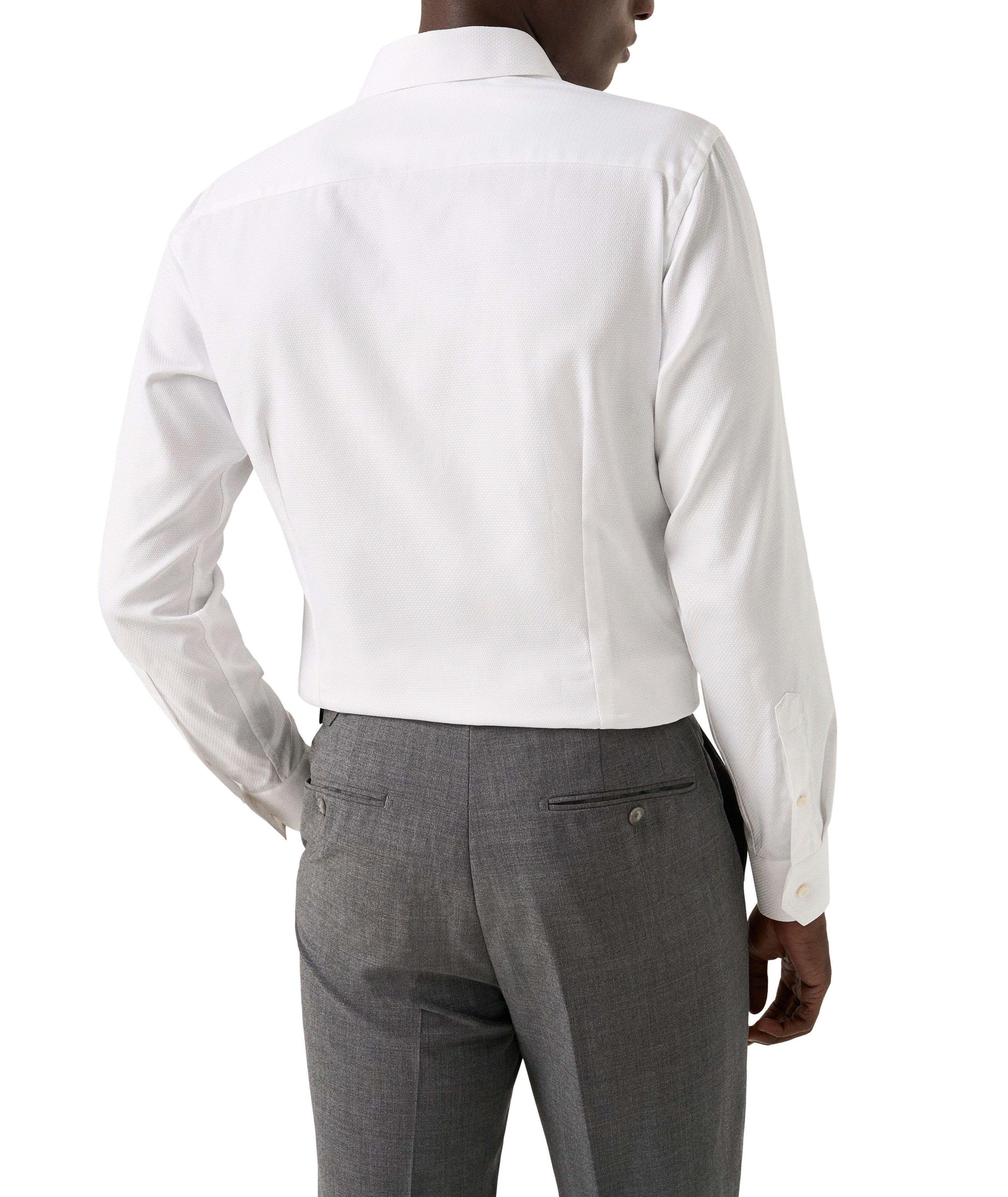Contemporary-Fit Textured Twill Dress Shirt image 3