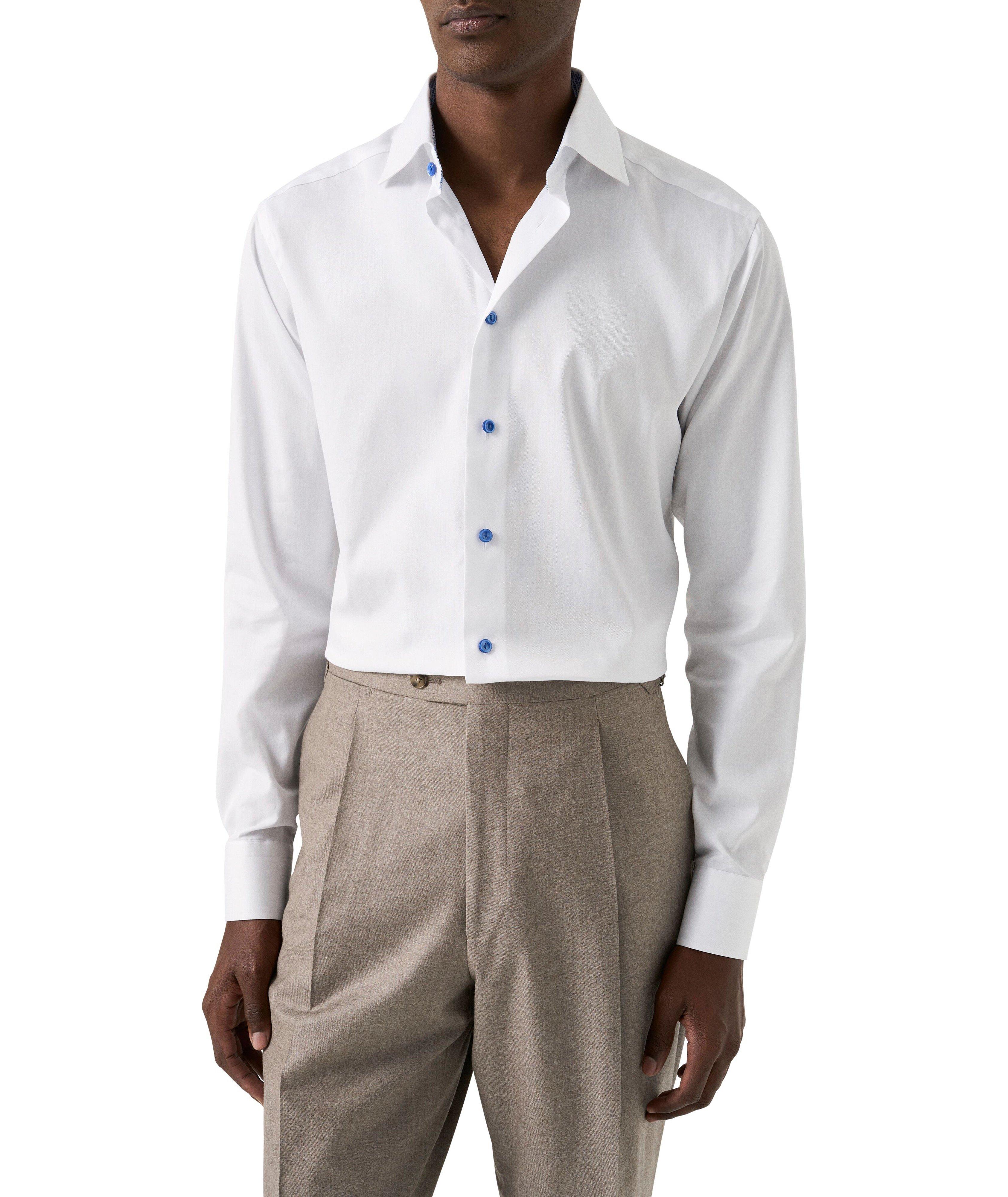 Contemporary-Fit Floral Twill Dress Shirt  image 2