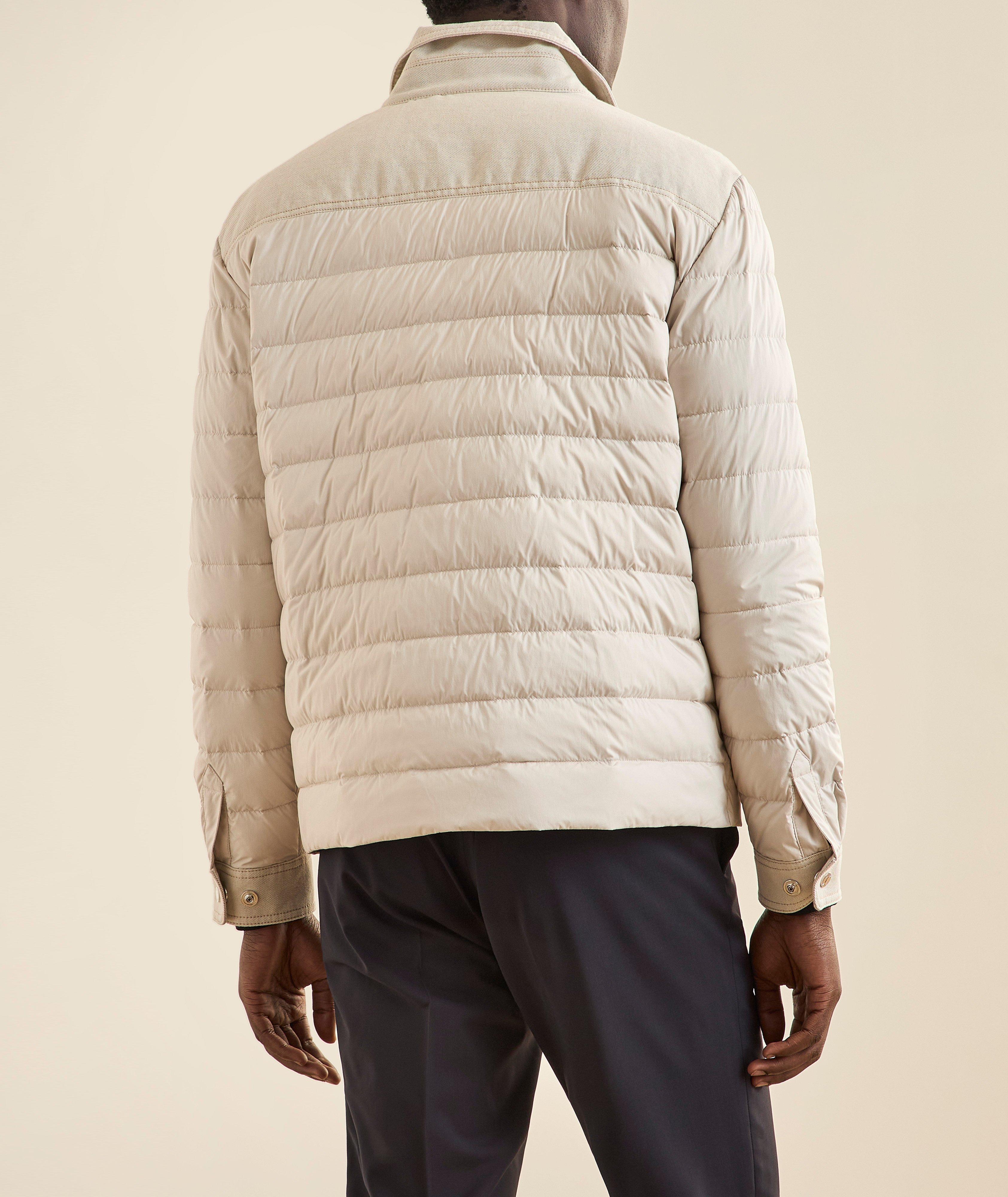 Veste matelassé bordures-denim Montini image 2