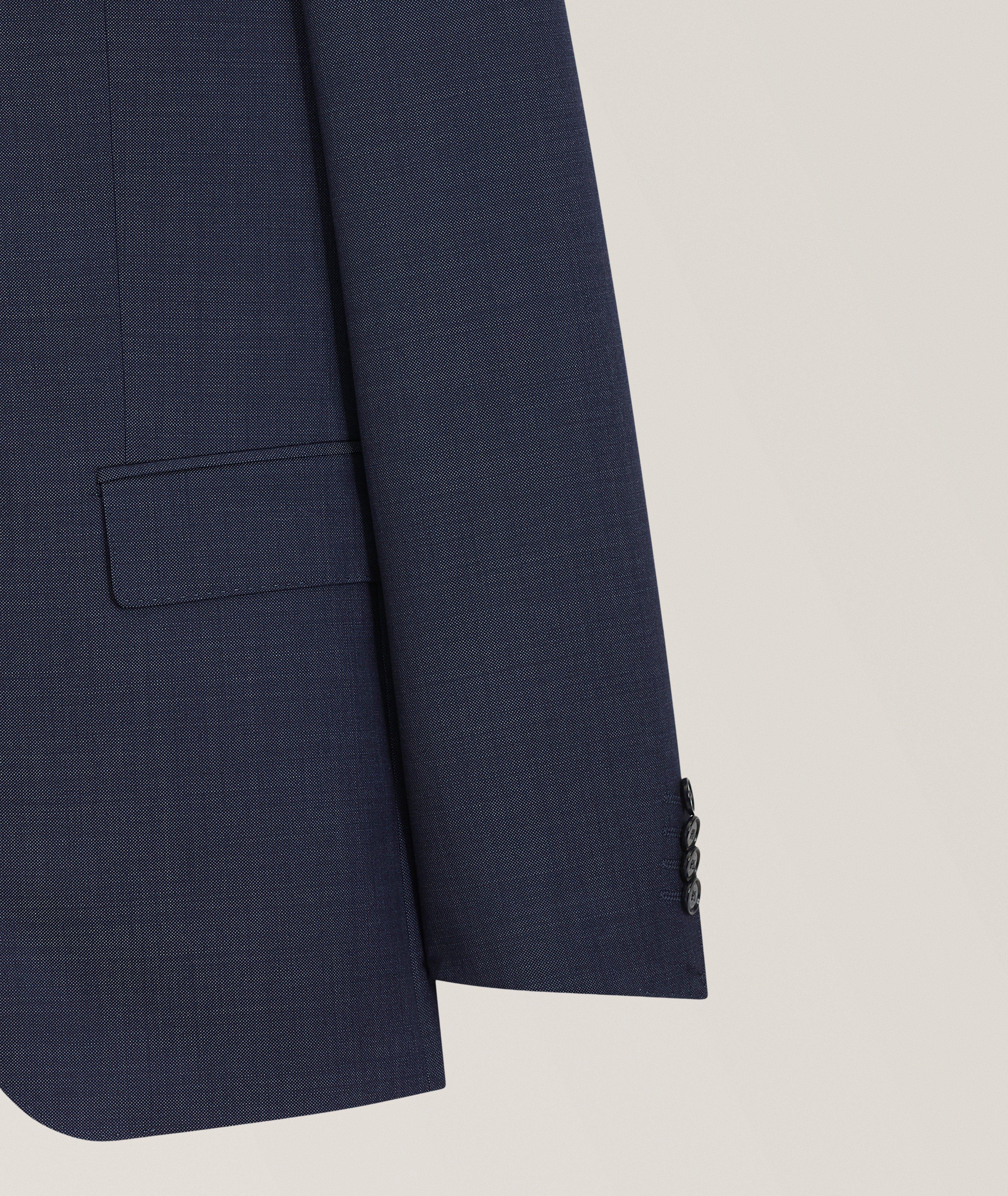 Serge Virgin Wool Three-Piece Suit  image 1