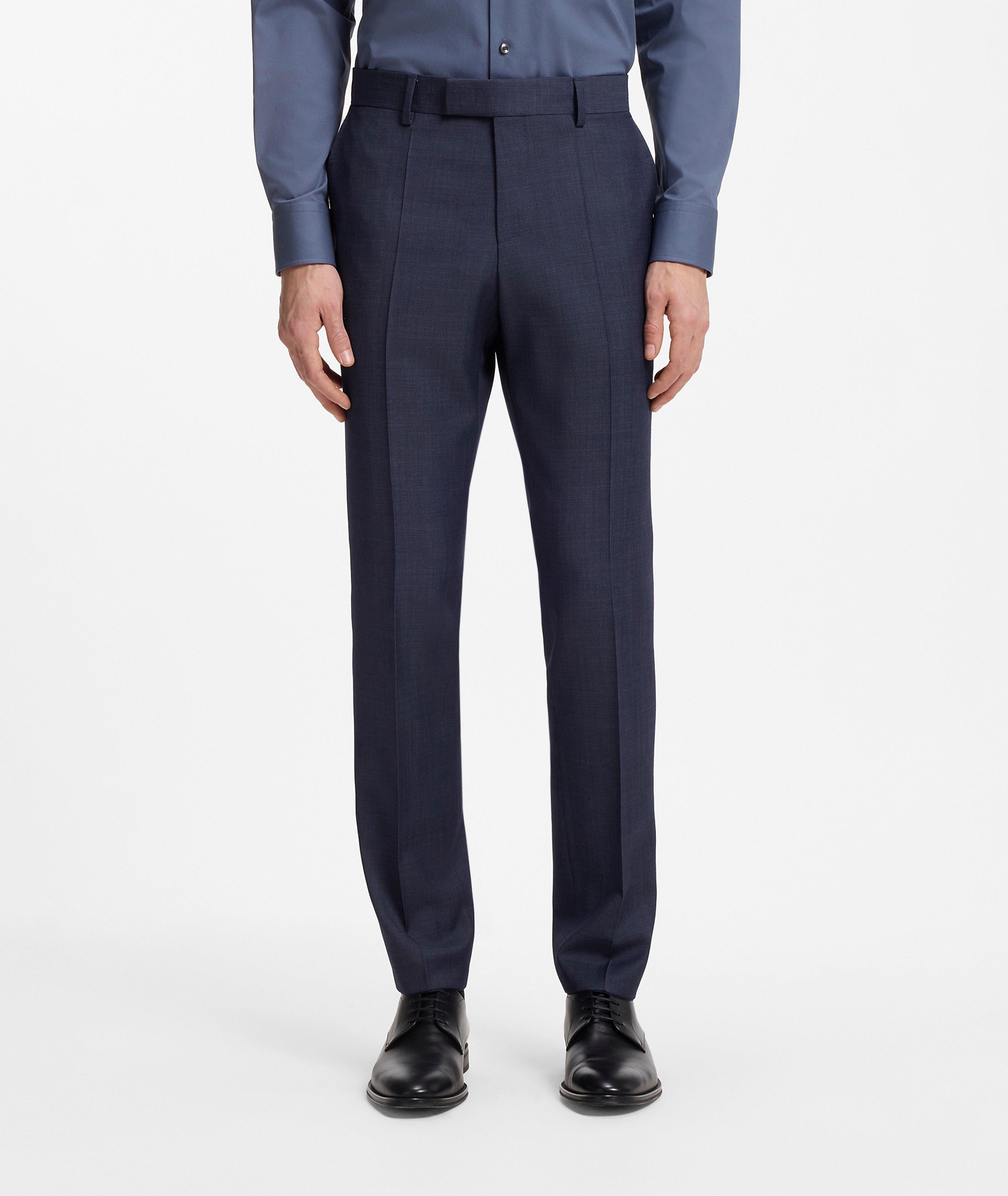 Serge Virgin Wool Three-Piece Suit  image 4
