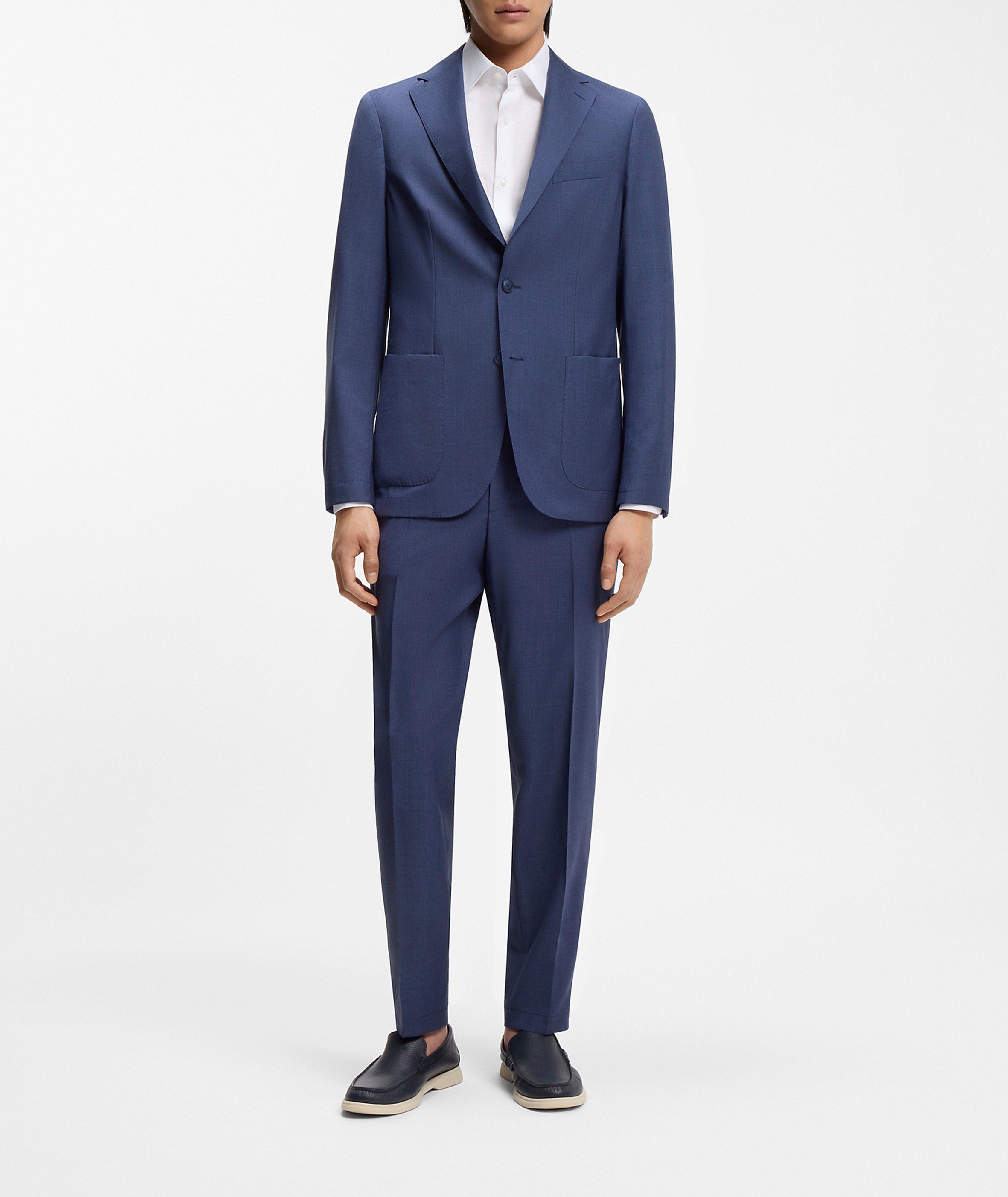 Hank Linen-Blend Twill Dress Shirt image 5