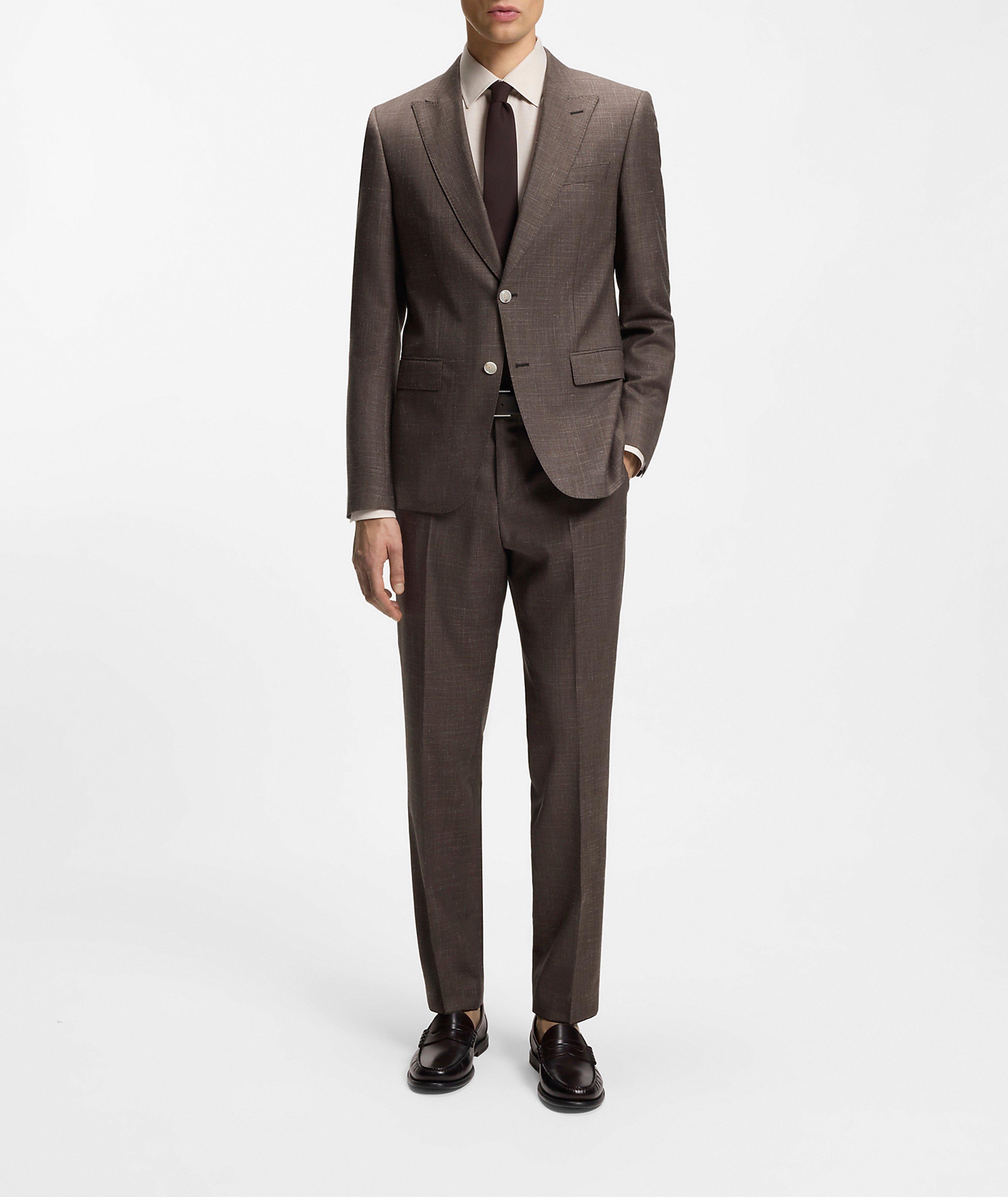 Wool-Silk-Linen Suit Jacket image 5