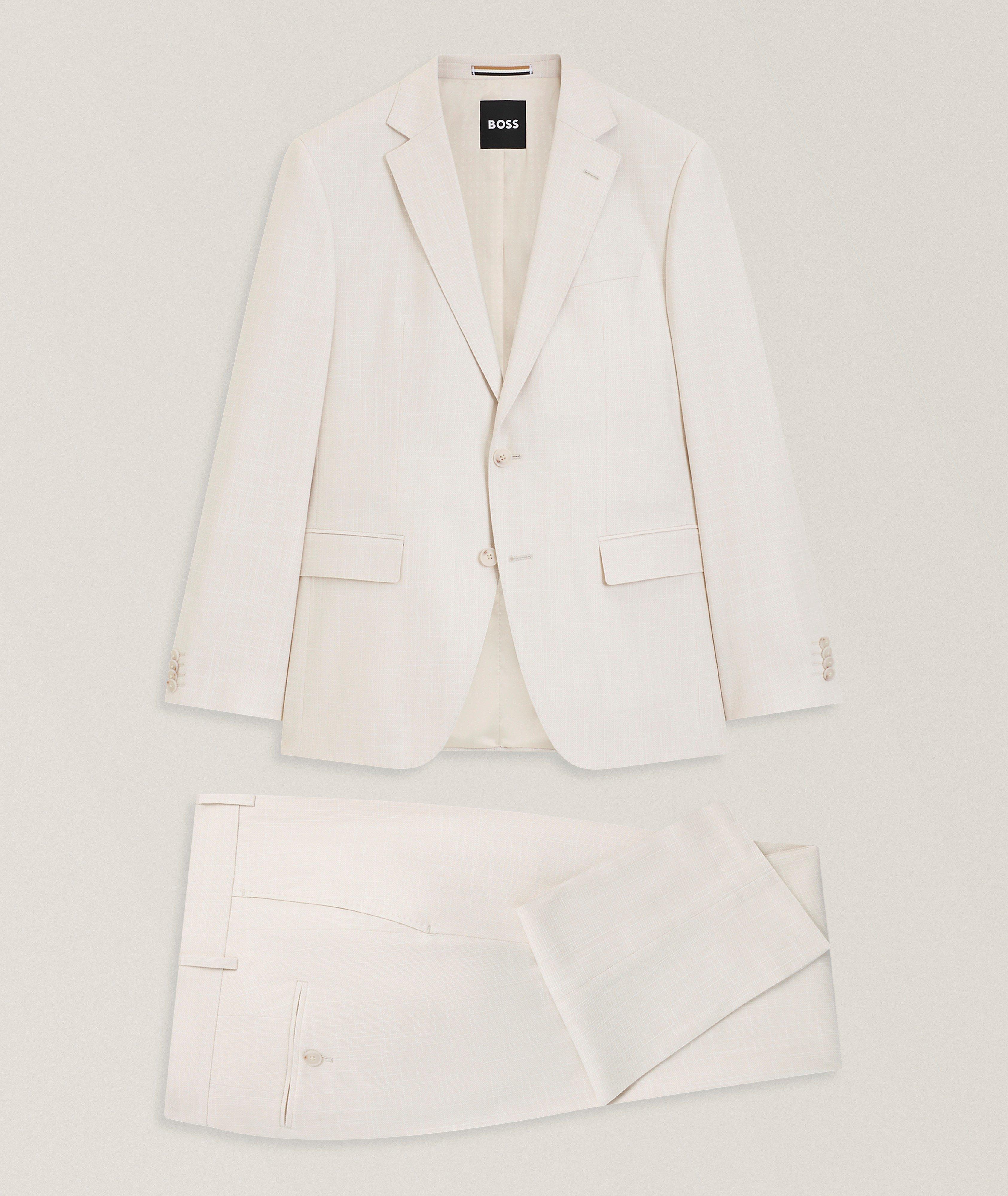 Slim-Fit Stretch-Wool Suit image 0