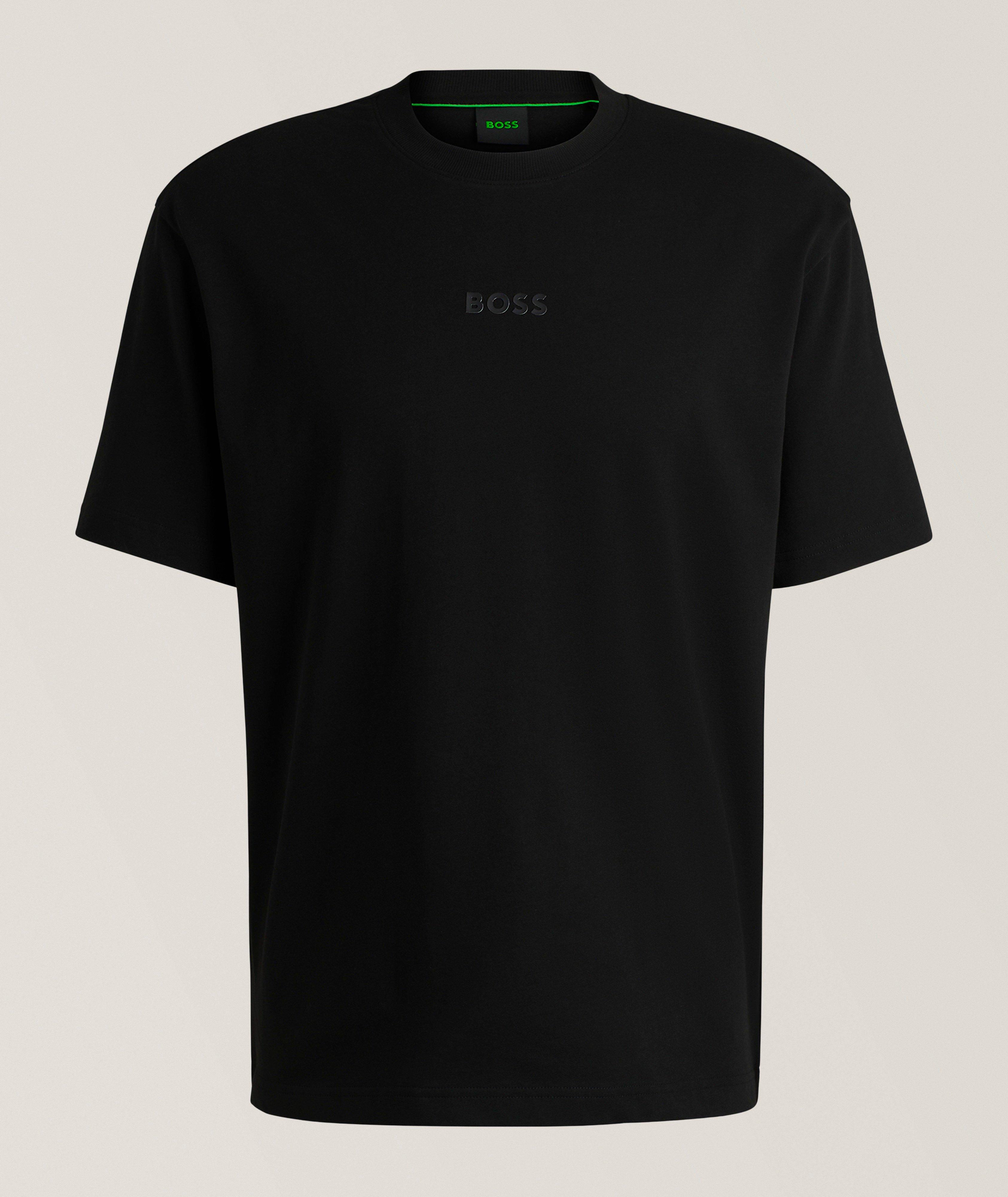 Logo Cotton Crewneck T-Shirt  image 0