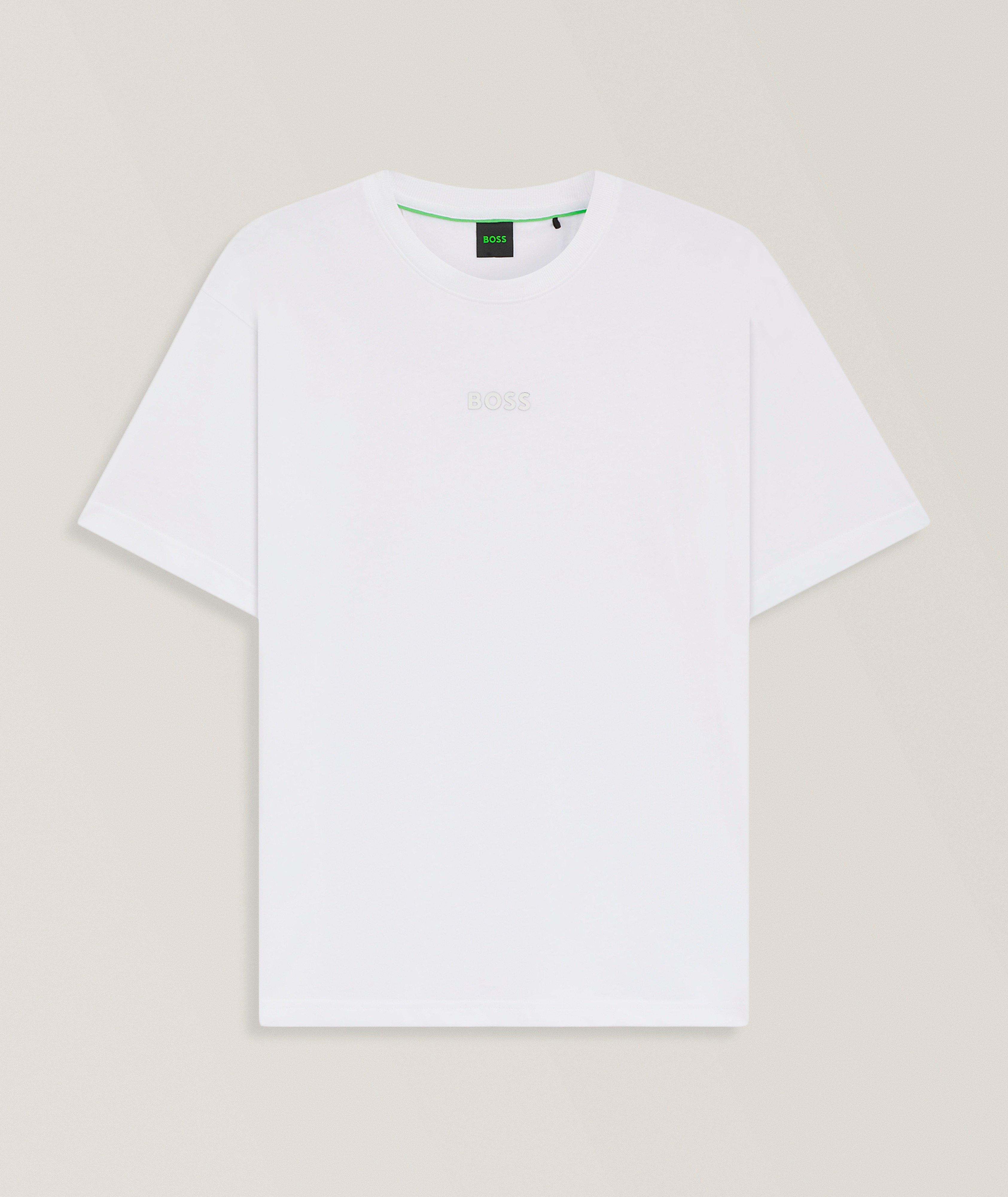 BOSS Logo Cotton Crewneck T-Shirt
