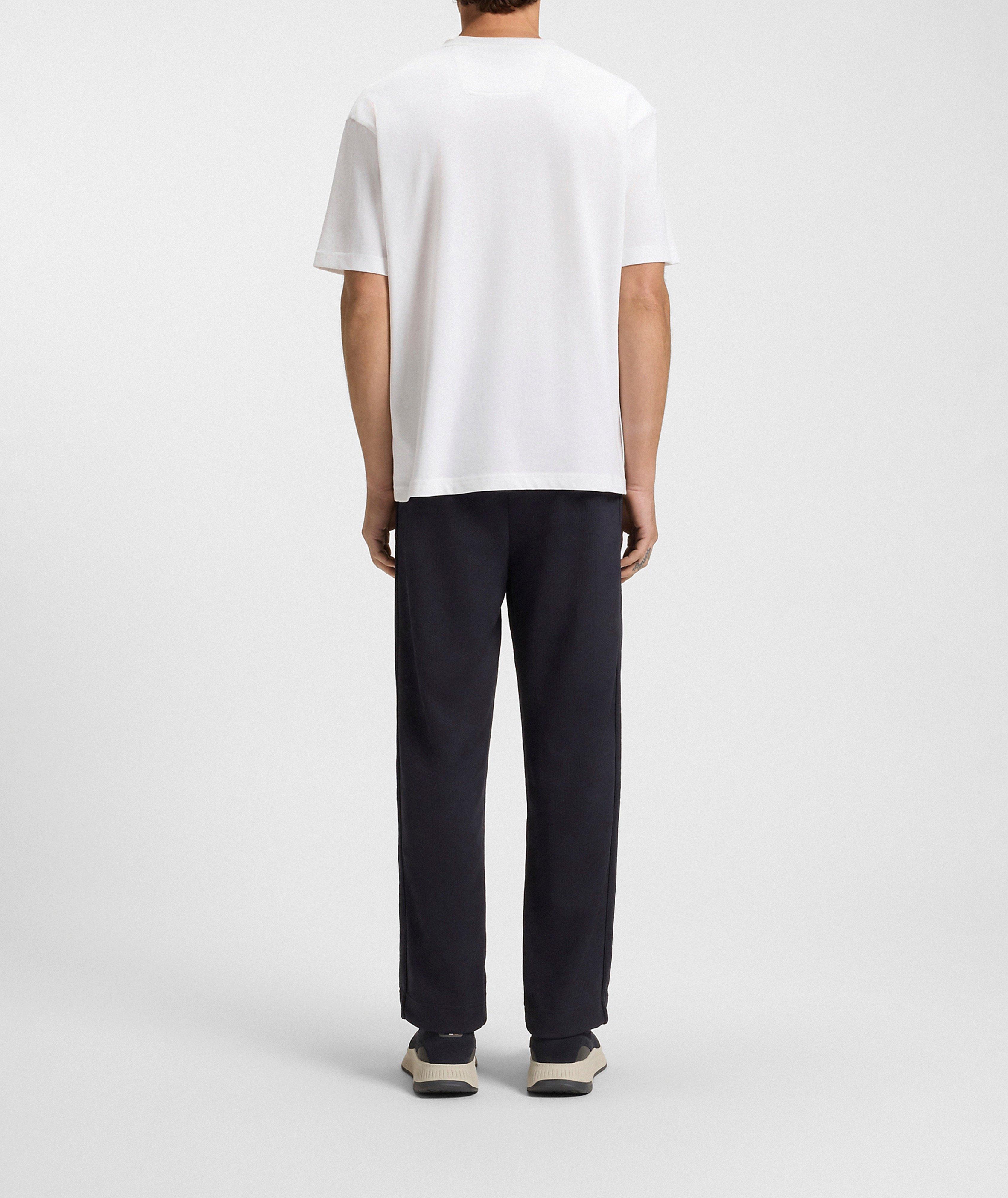 T-shirt encolure ronde coton logo image 2