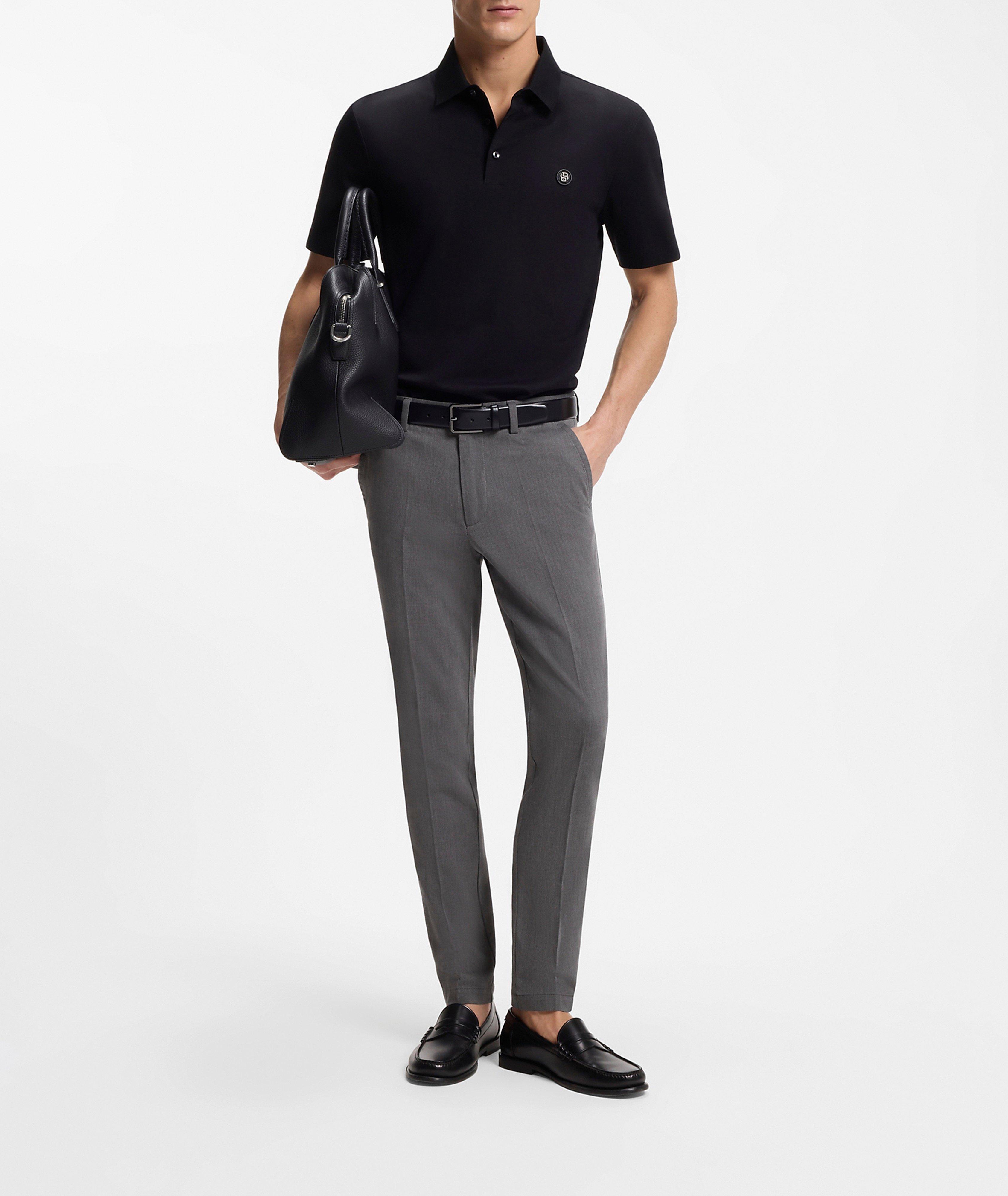 Kaiton1 Stretch-Cotton Dobby Pants image 5