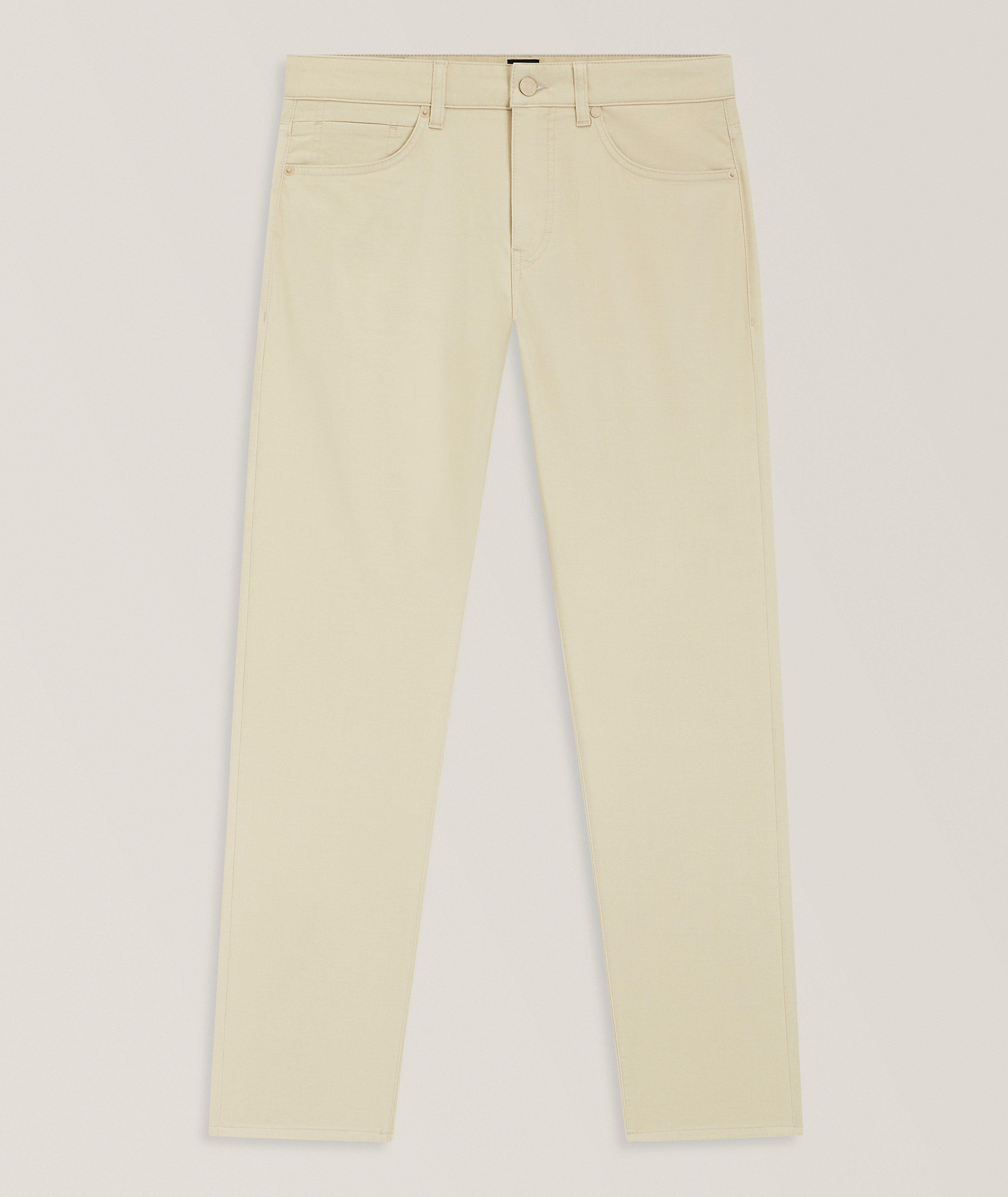 BOSS Delaware Slim-Fit Cotton-Blend Pants 