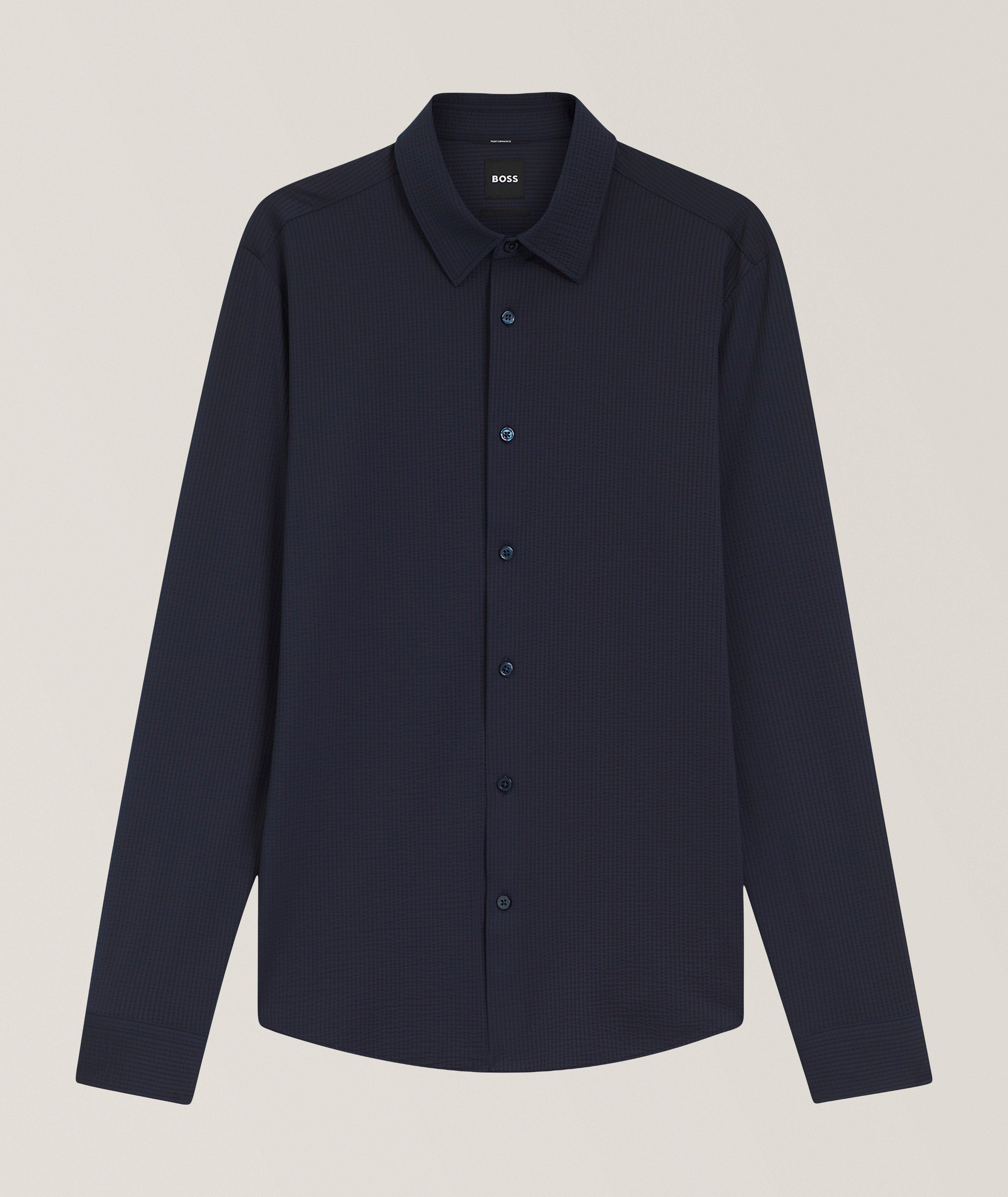 Roan Performance-Stretch Seersucker Shirt image 0