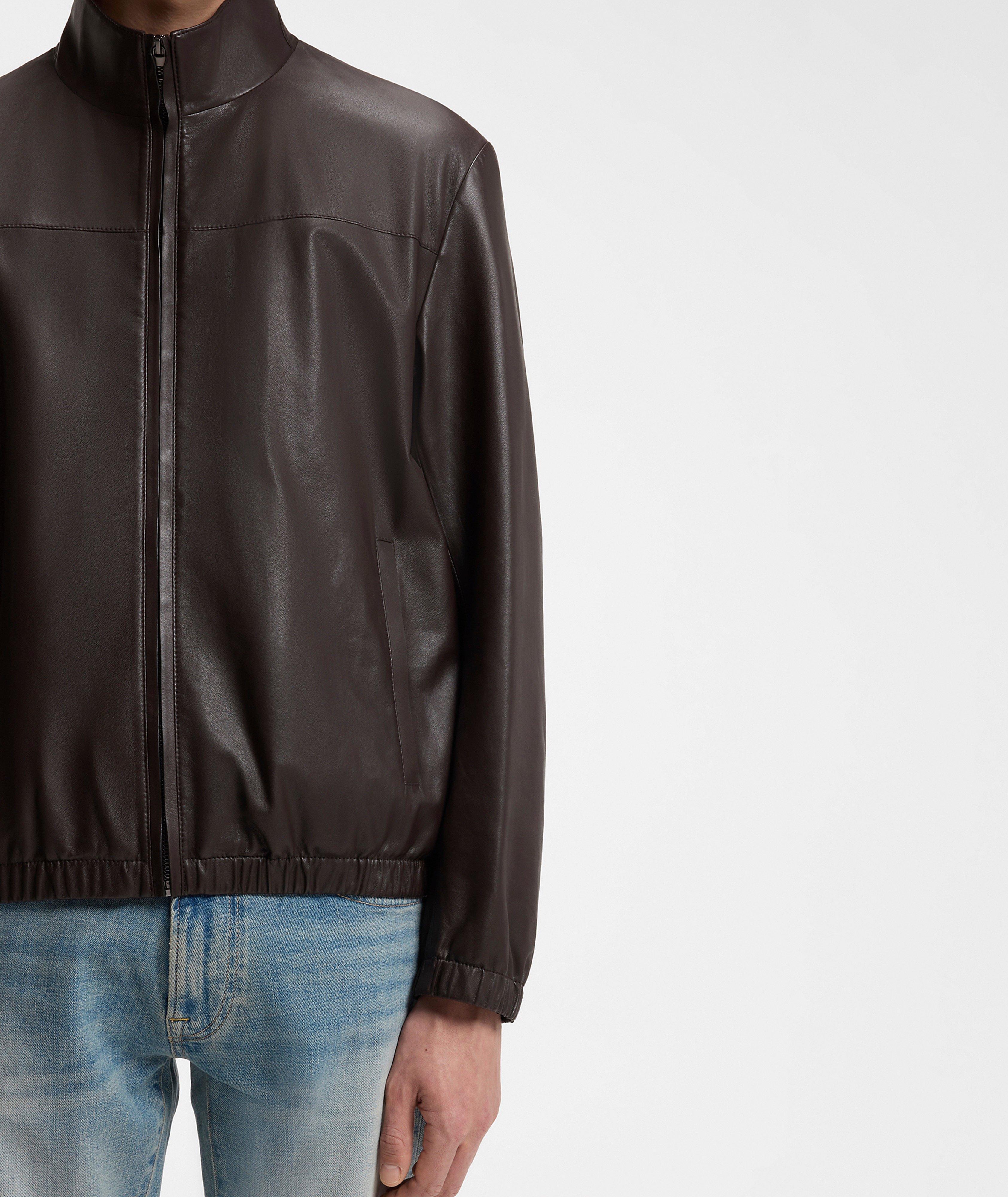 BOSS BY BECKHAM Nappa Leather Jacket image 4