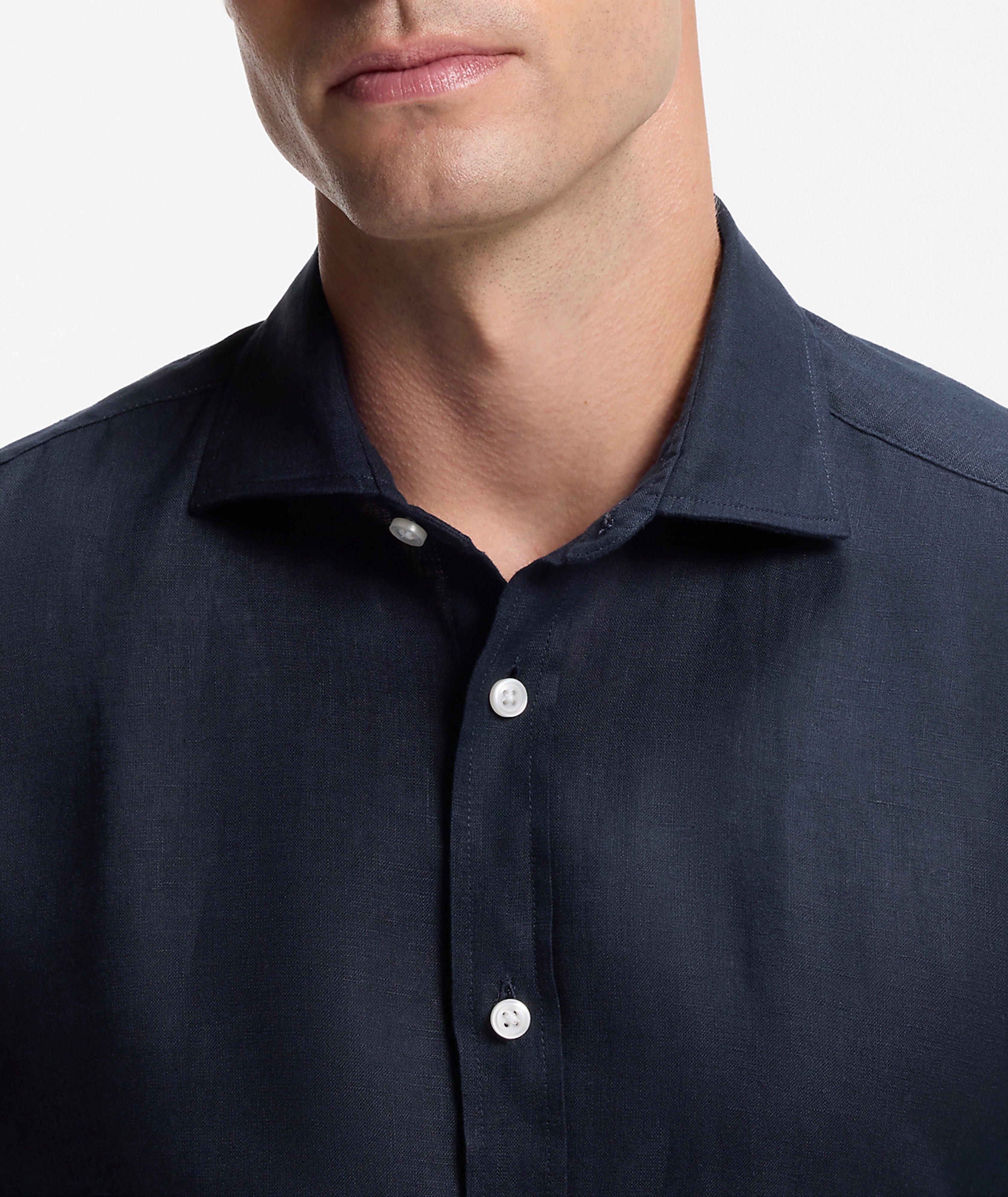 Liam Washed Linen Shirt  image 3