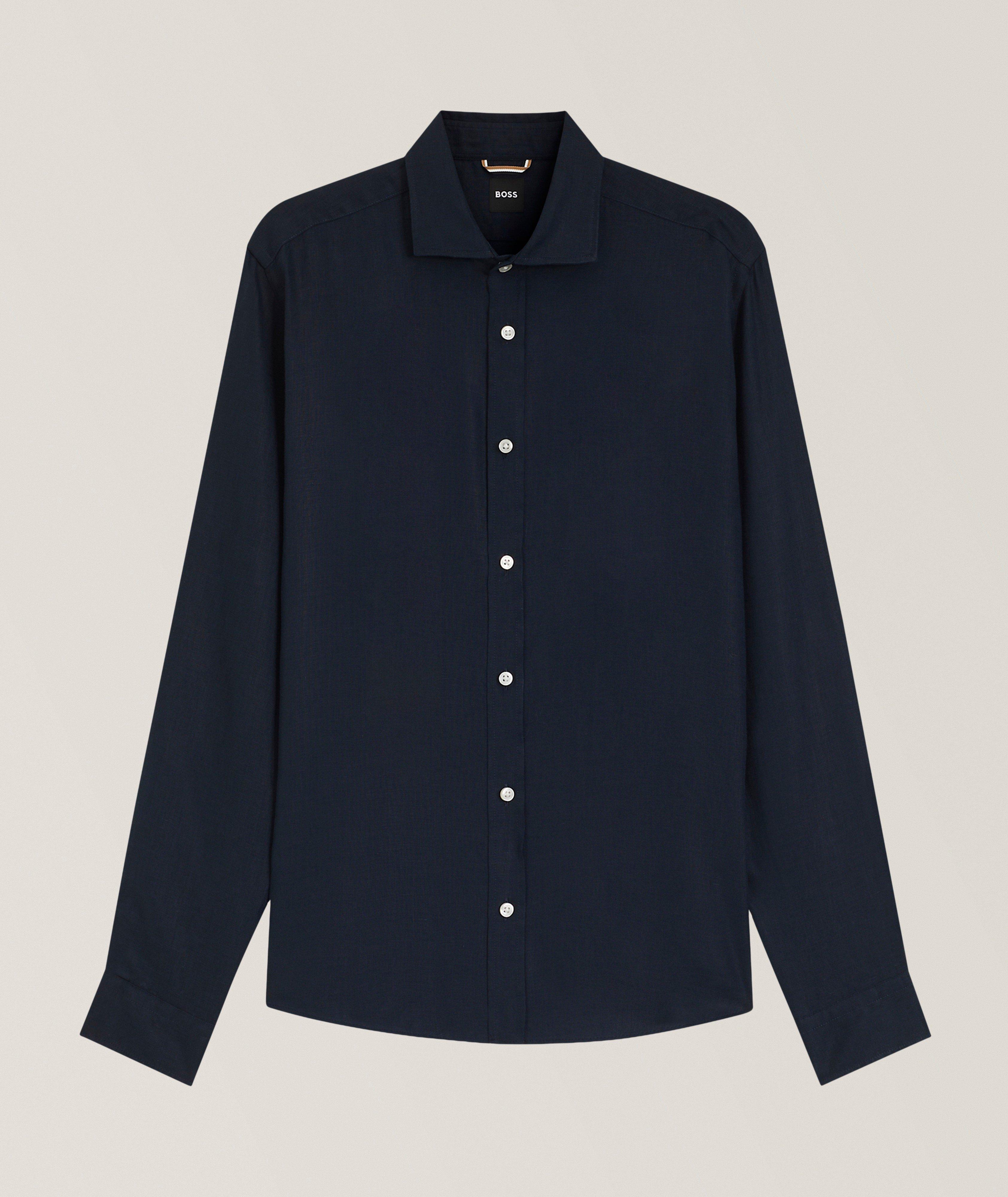 Liam Washed Linen Shirt  image 0