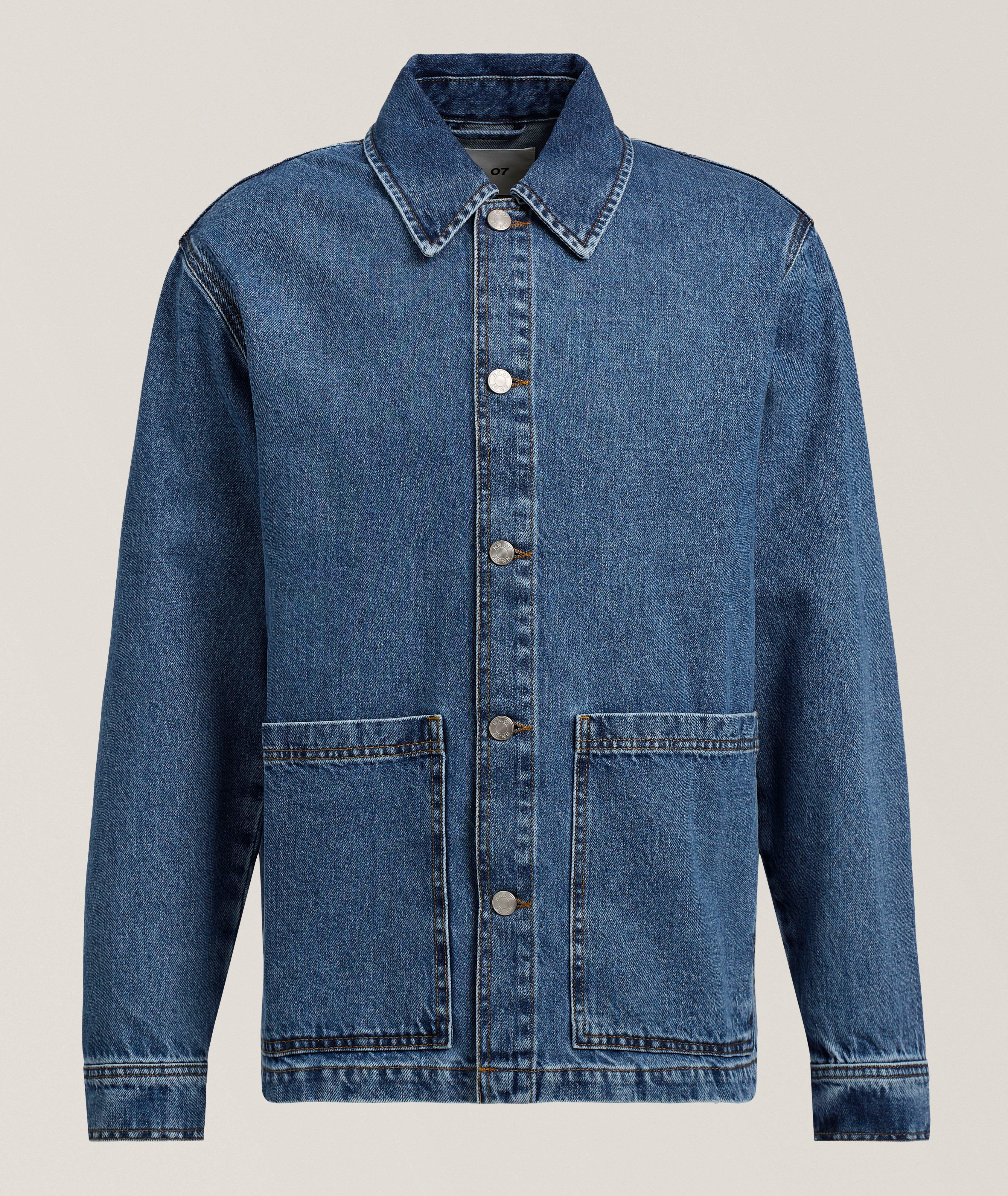Blaze Organic Cotton Denim Chore Jacket image 0