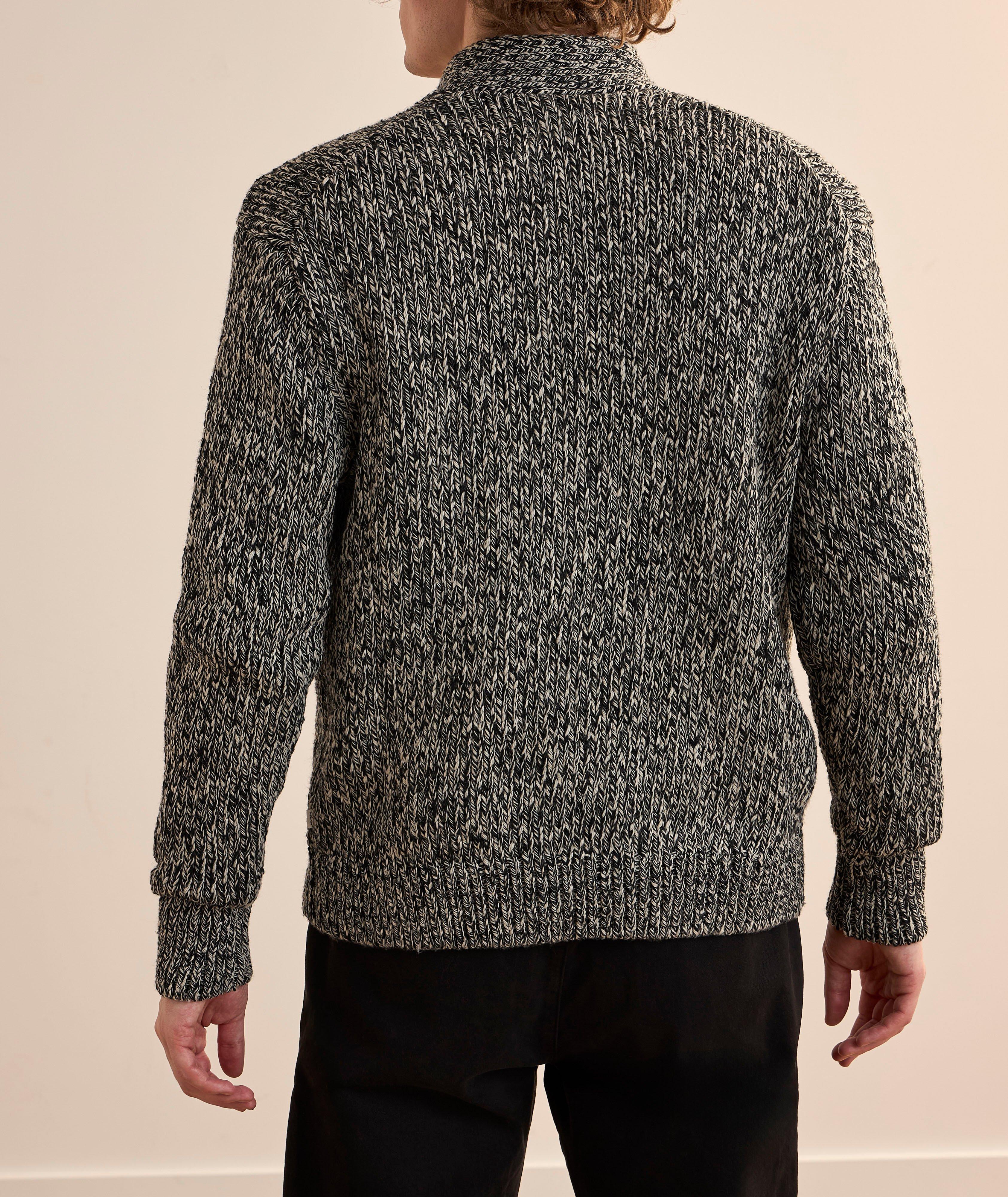 NN07 Mika Chunky Mouliné Cardigan | Sweaters & Knits | Harry Rosen
