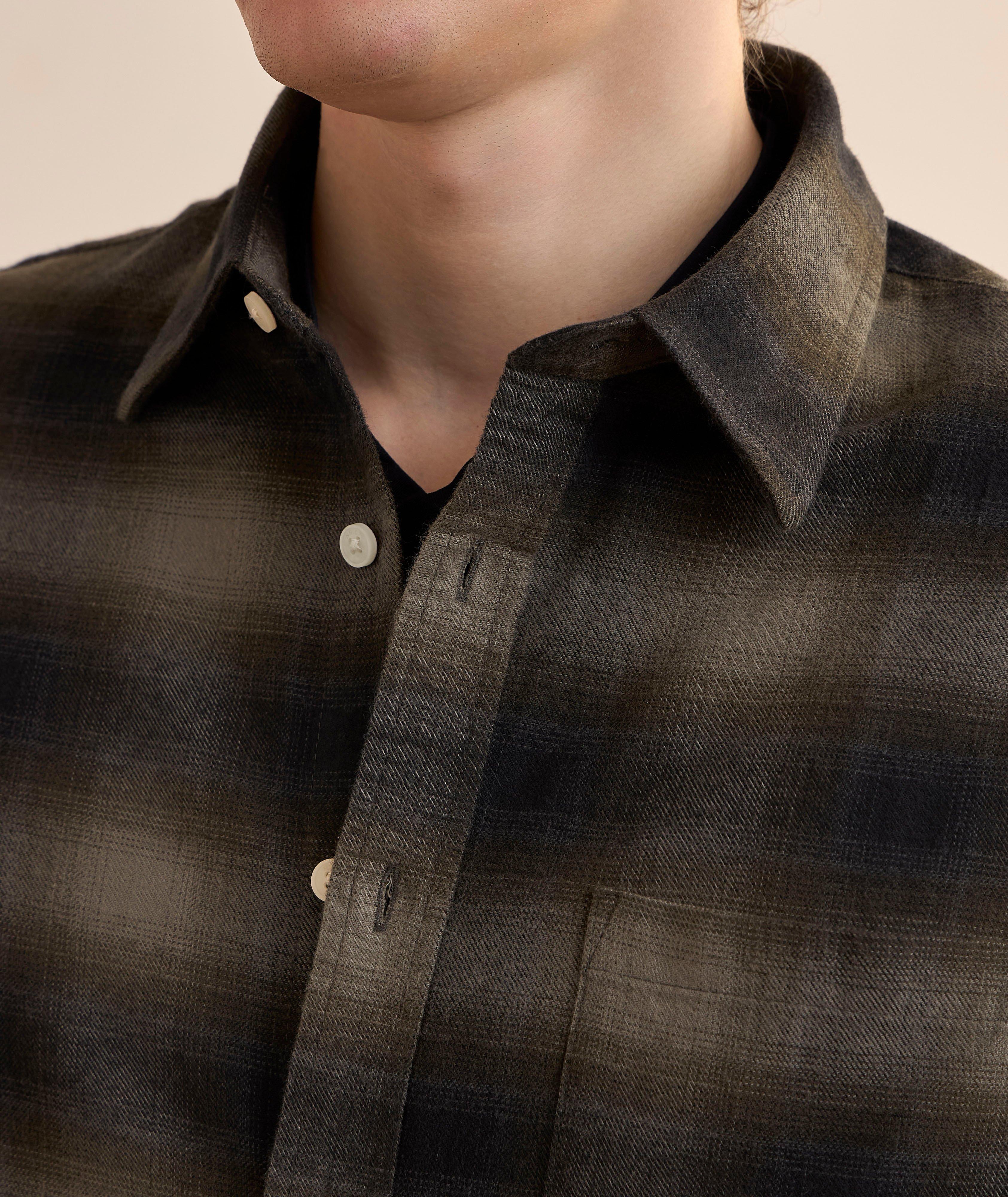 Deon Check Cotton Flannel Shirt image 3