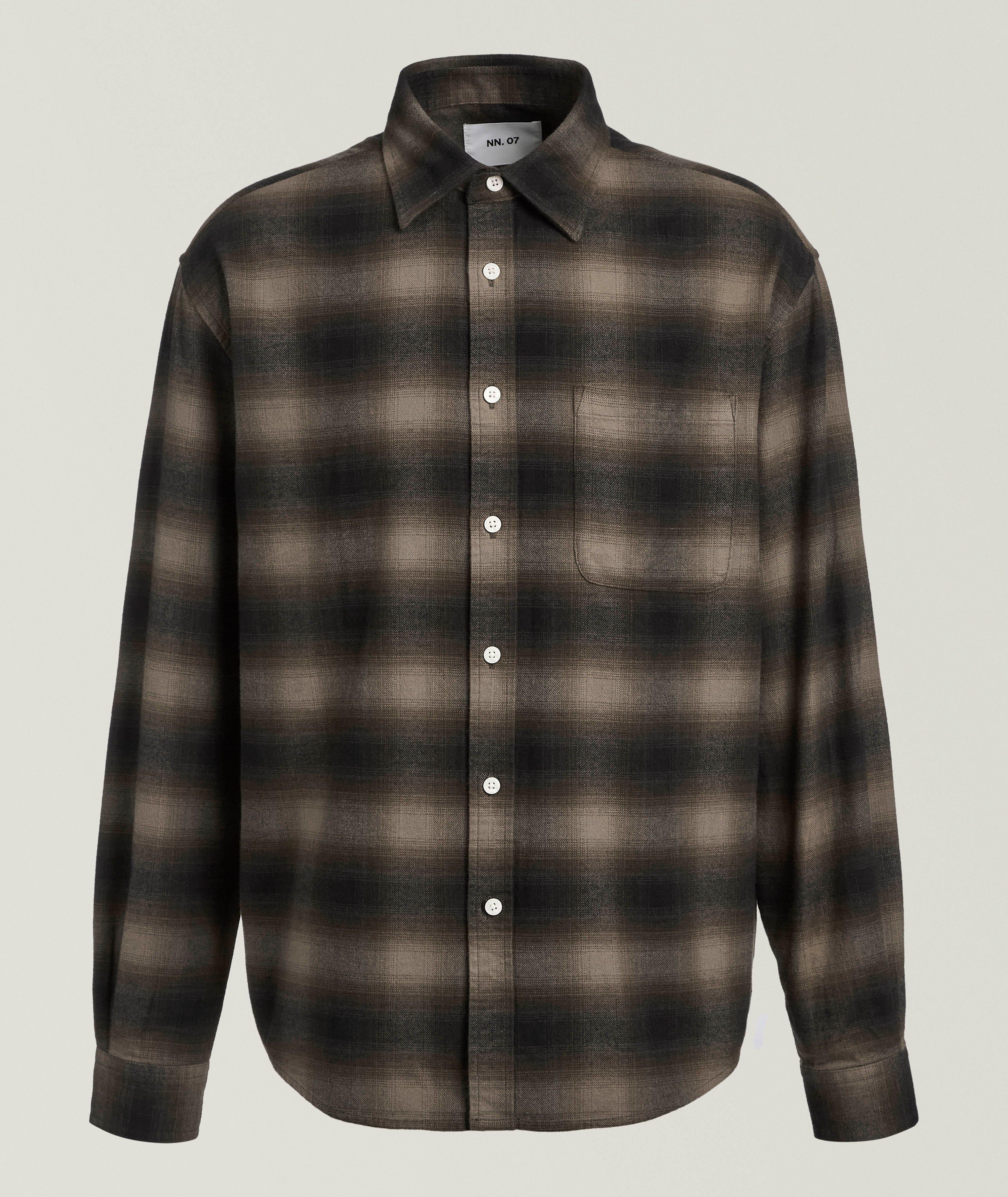 Deon Check Cotton Flannel Shirt image 0