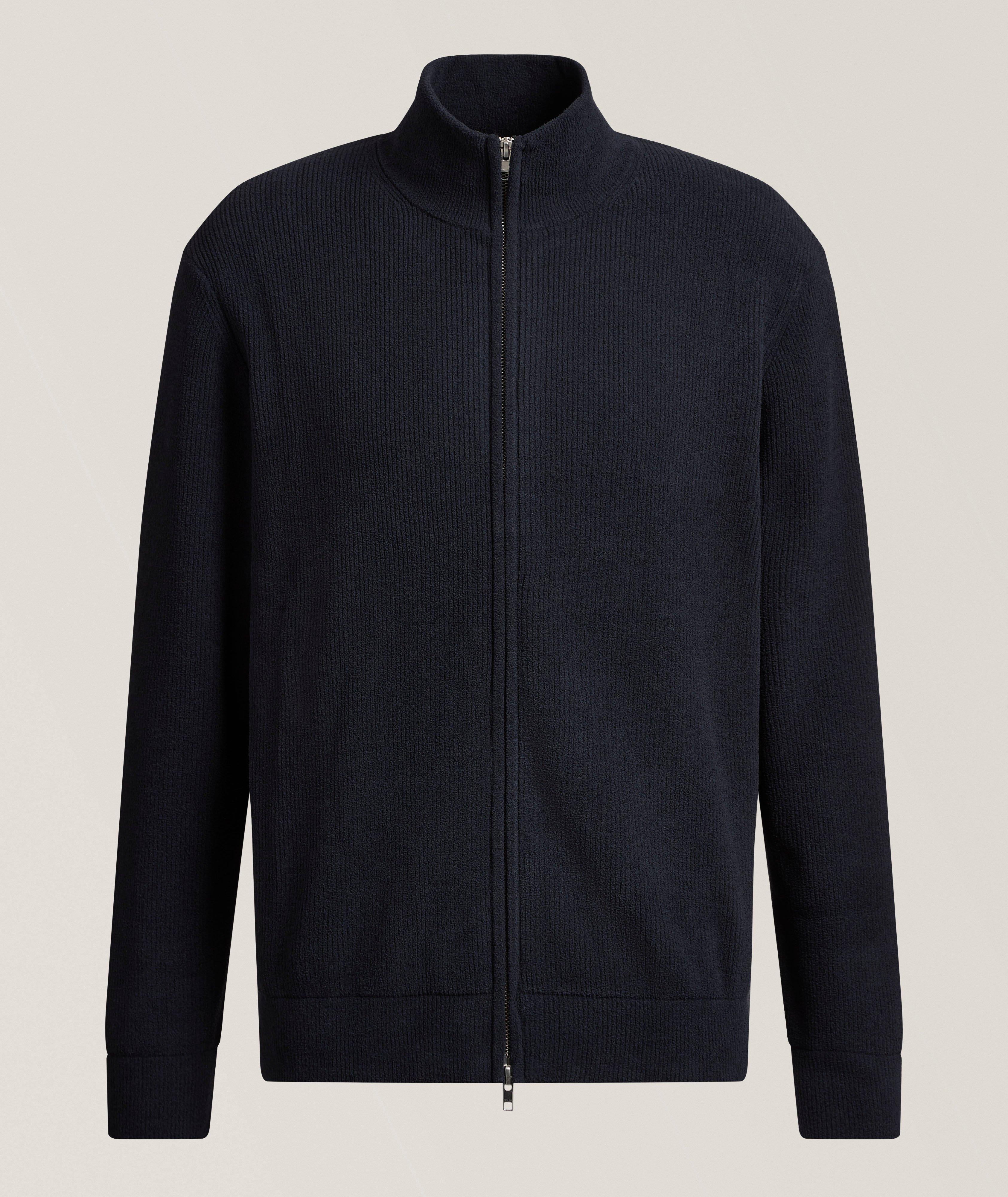 Danny Chenille Ribbed Full-Zip Sweater image 0