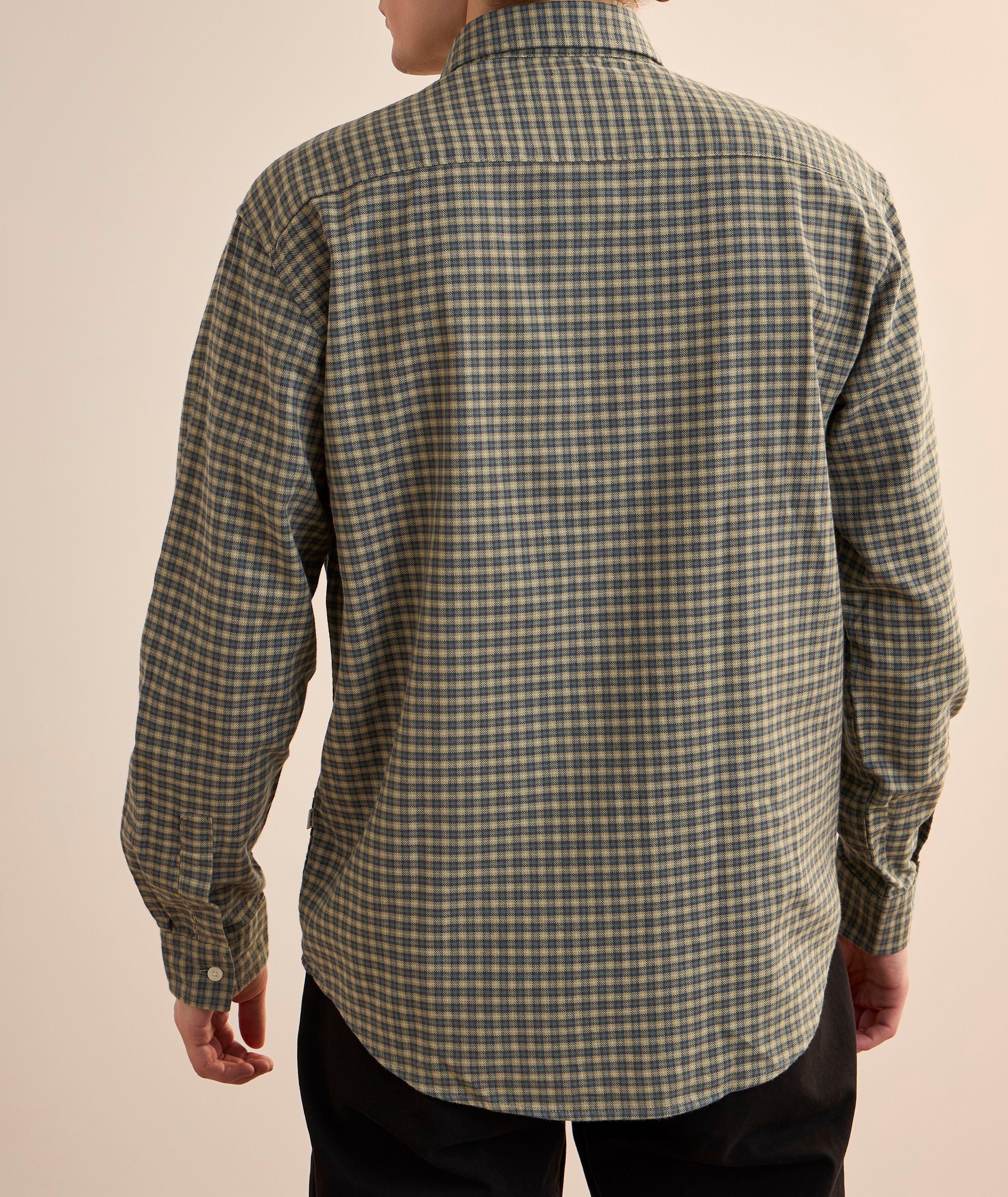 Deon Check Cotton Flannel Shirt image 2