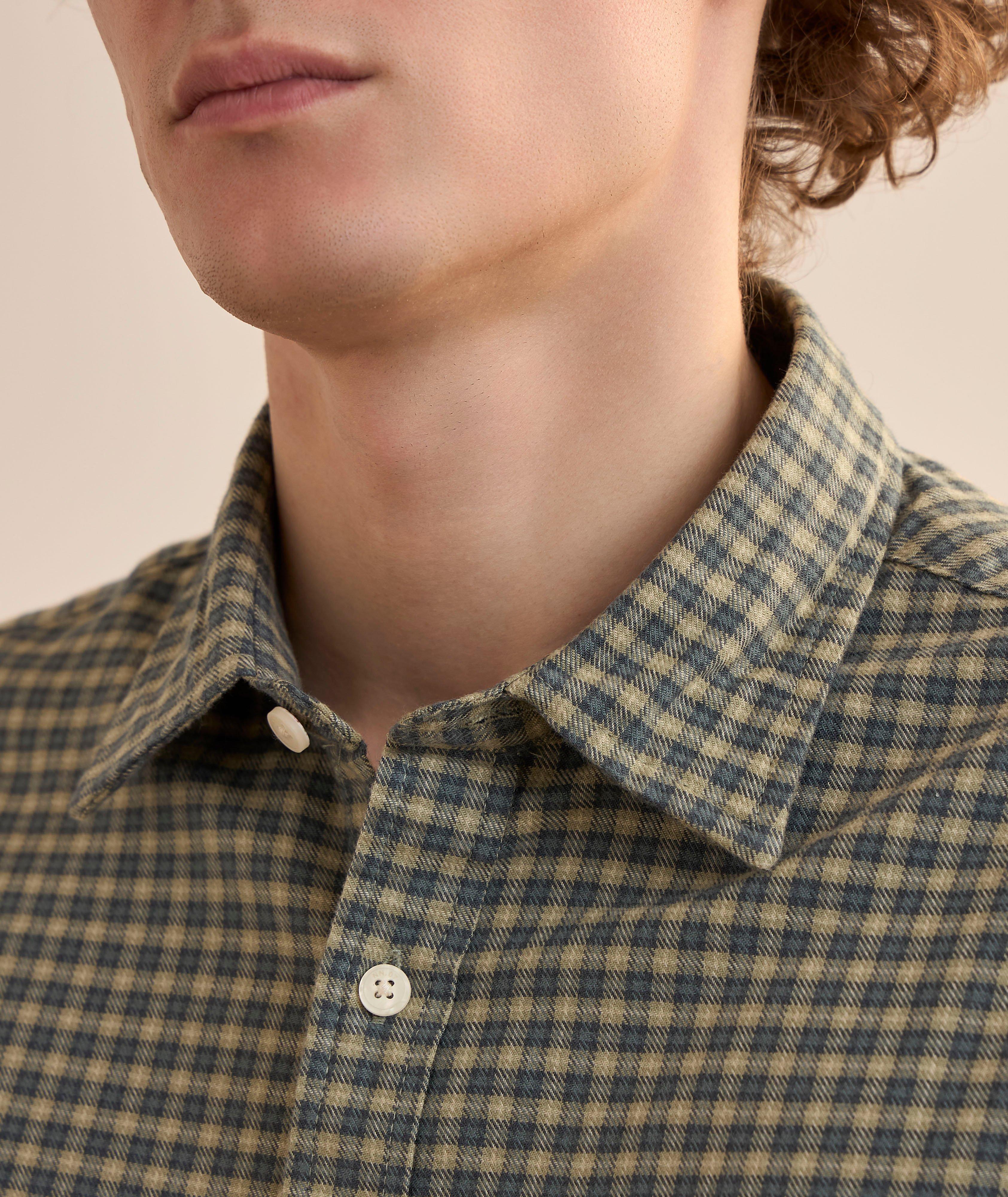 Deon Check Cotton Flannel Shirt image 3