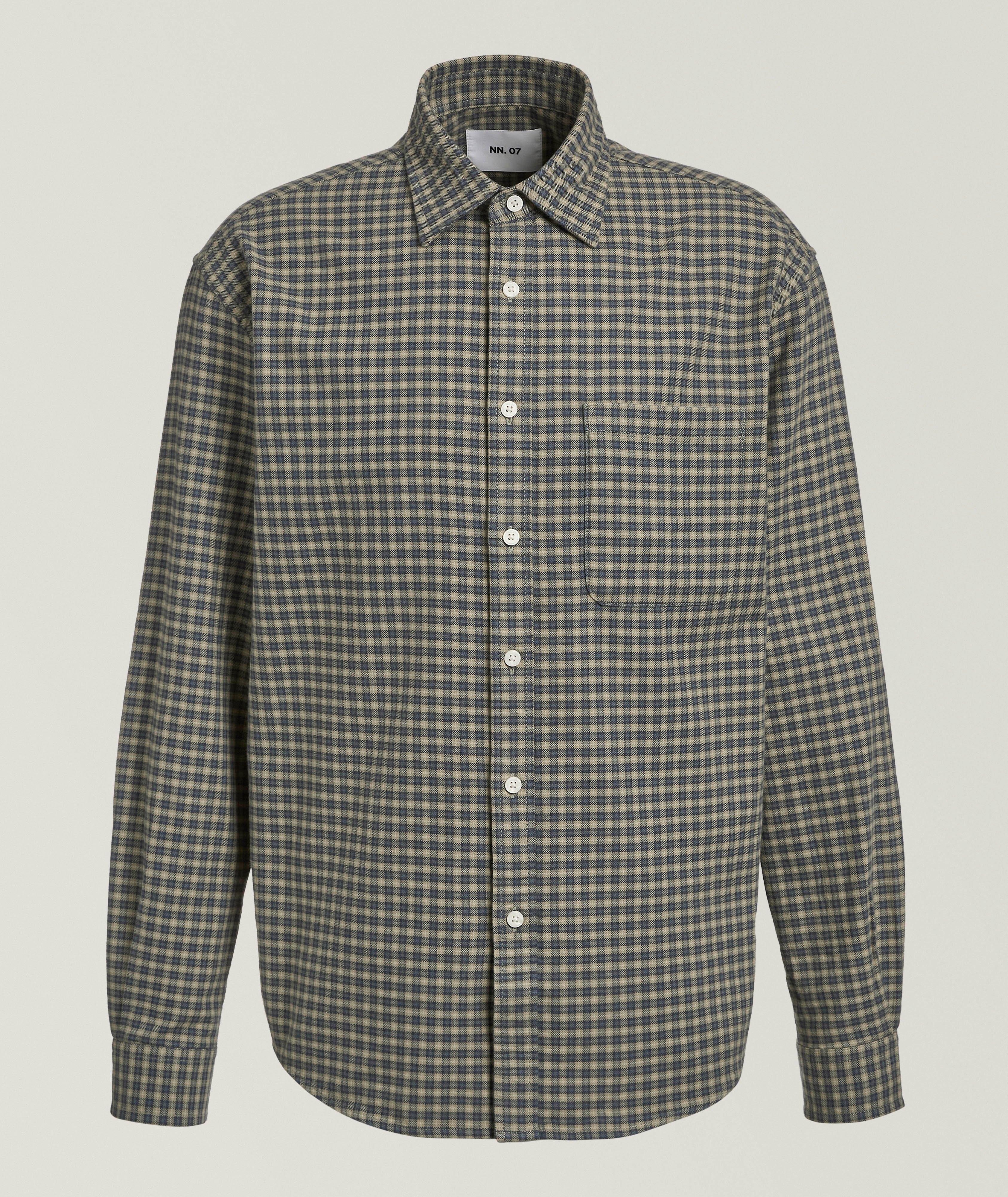 Deon Check Cotton Flannel Shirt image 0