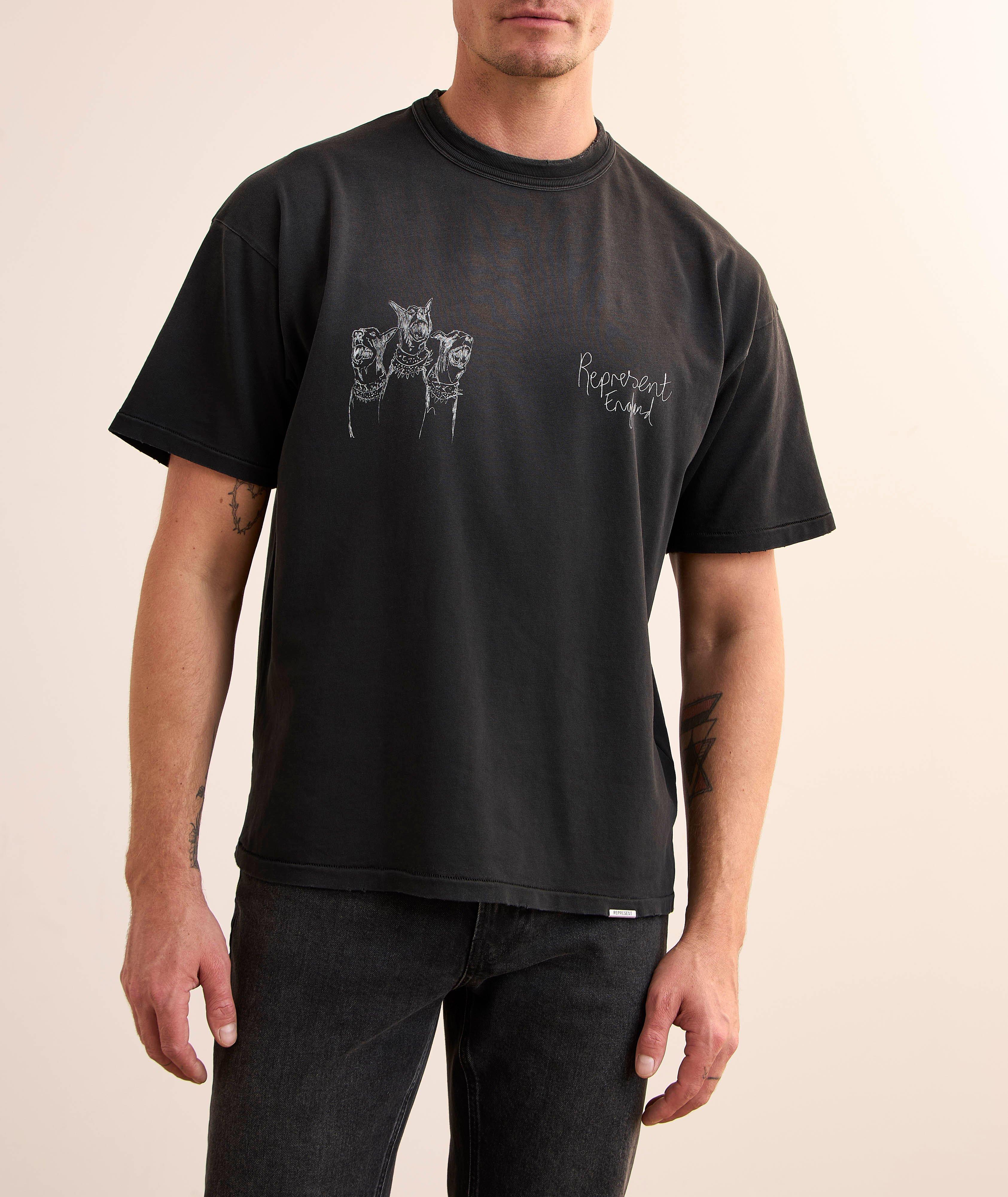 T-shirt bête de race dessiné à la main image 2