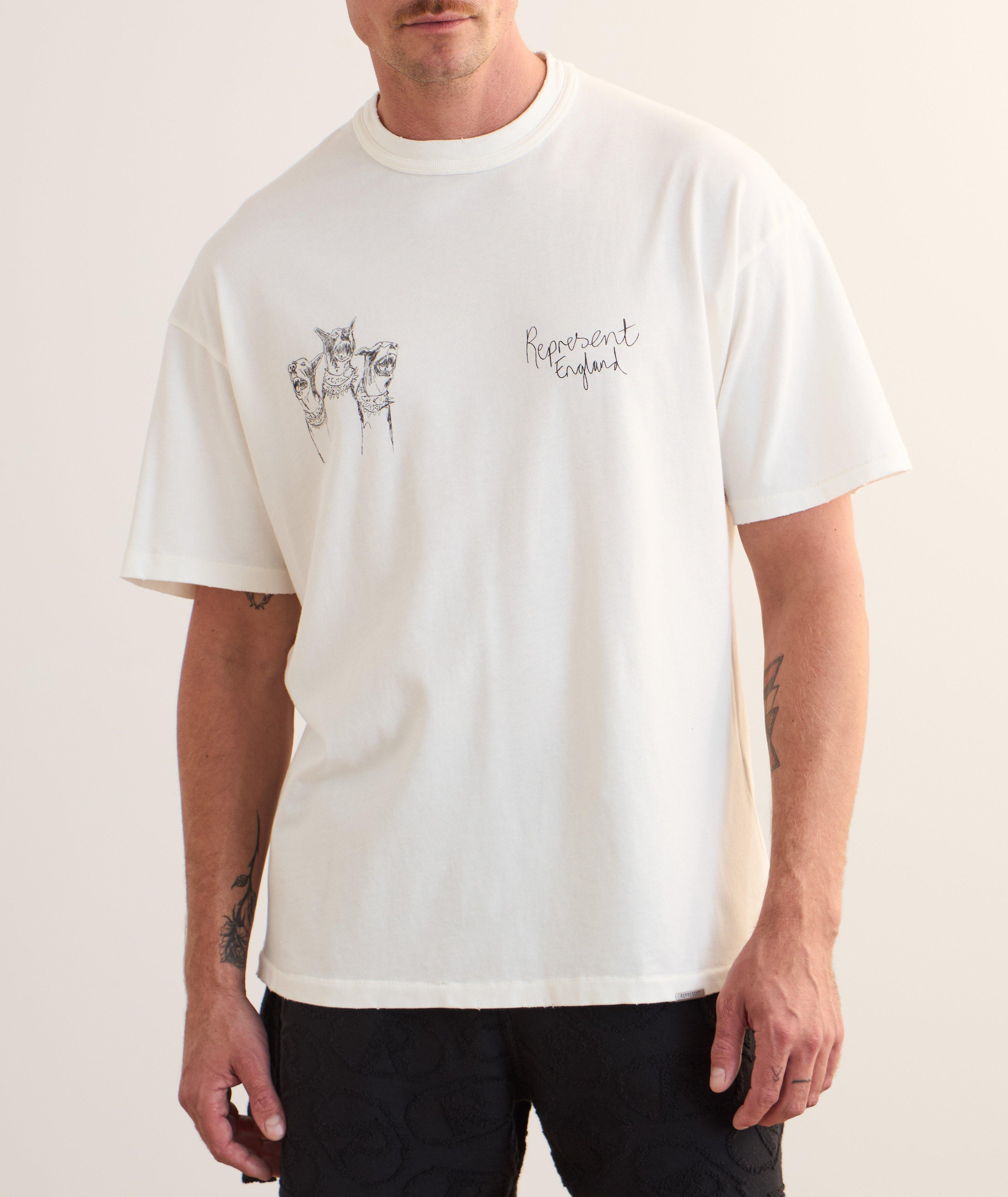 T-shirt Thoroughbred dessiné à la main image 2