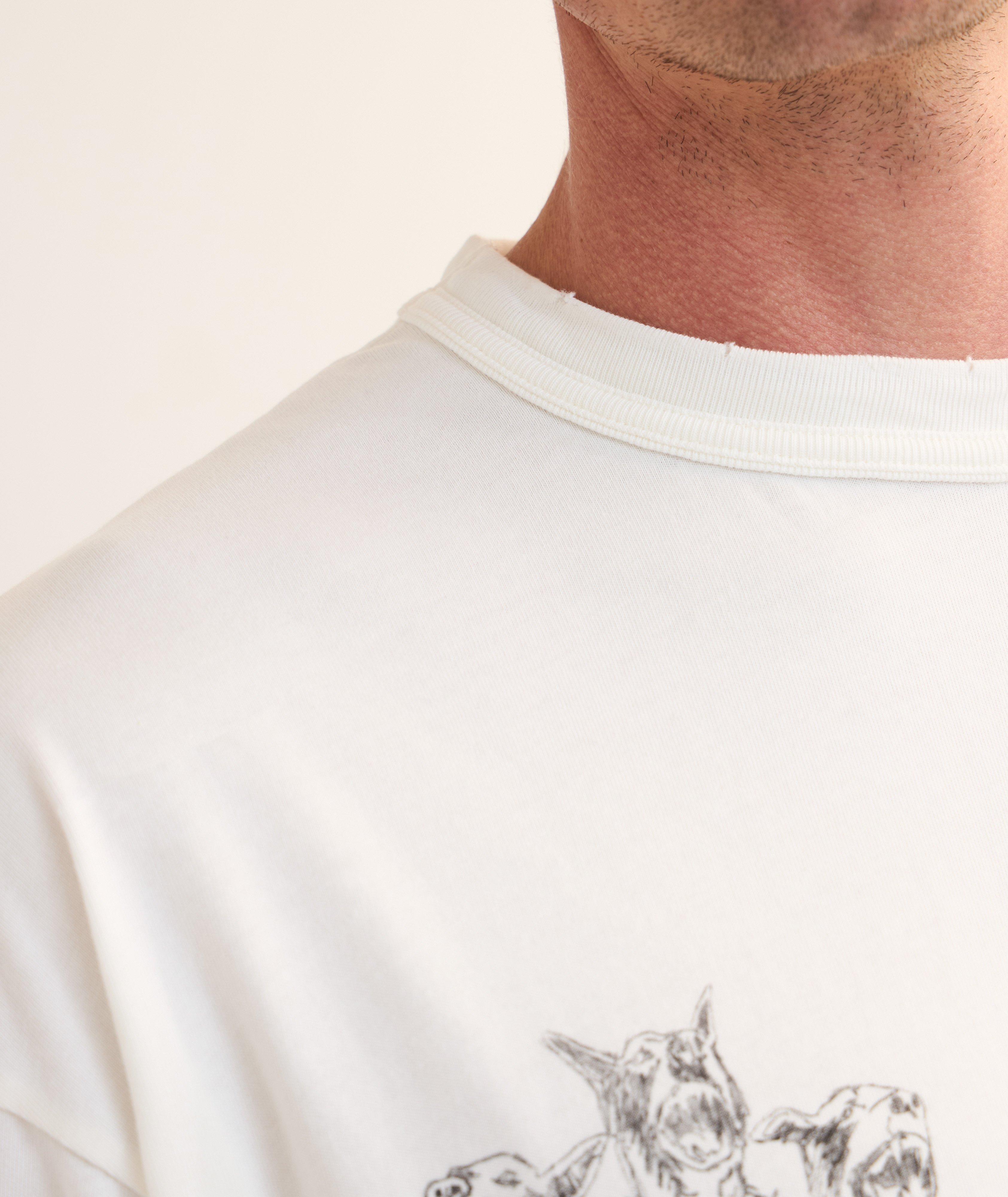 T-shirt Thoroughbred dessiné à la main image 4