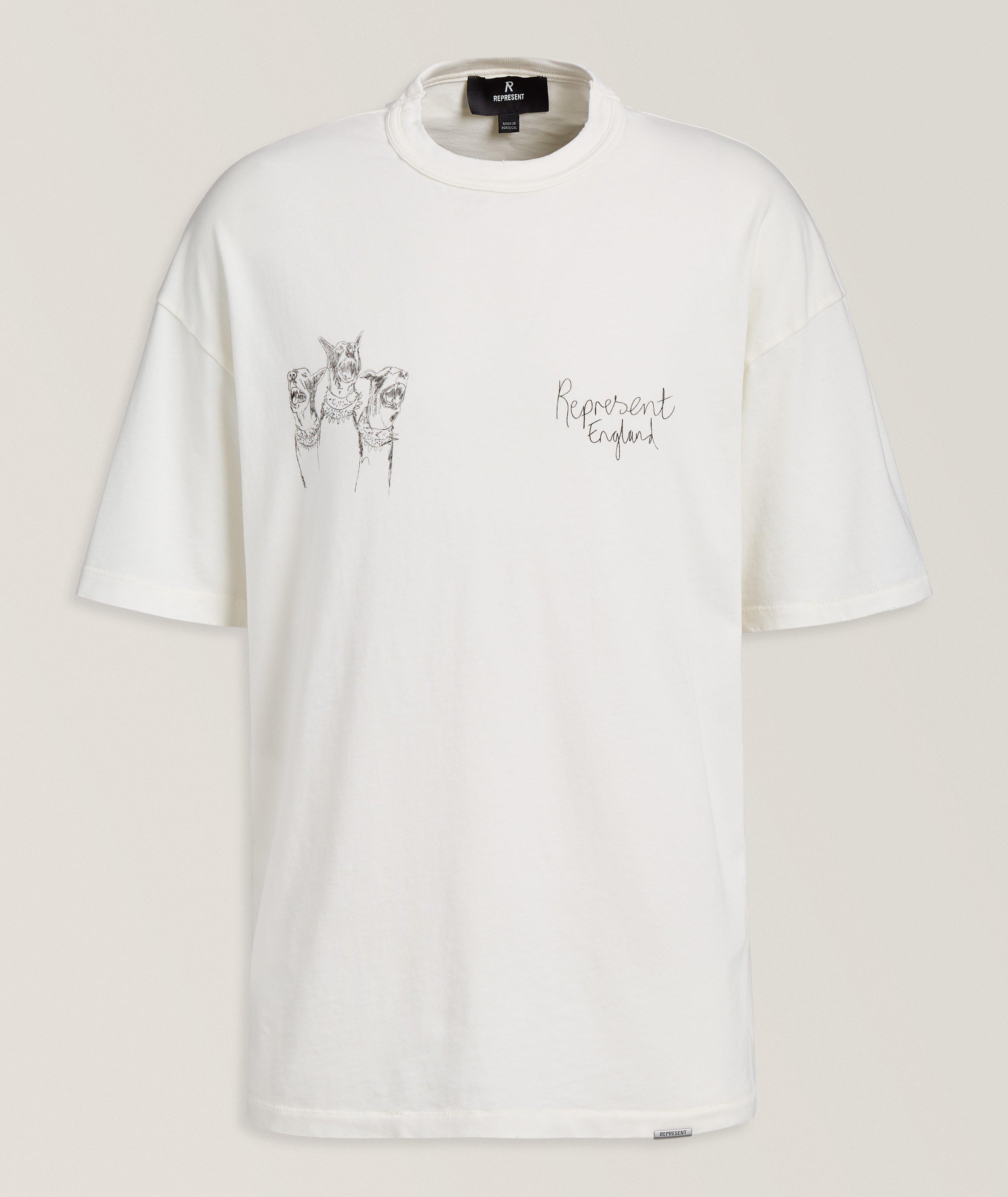 T-shirt Thoroughbred dessiné à la main image 0