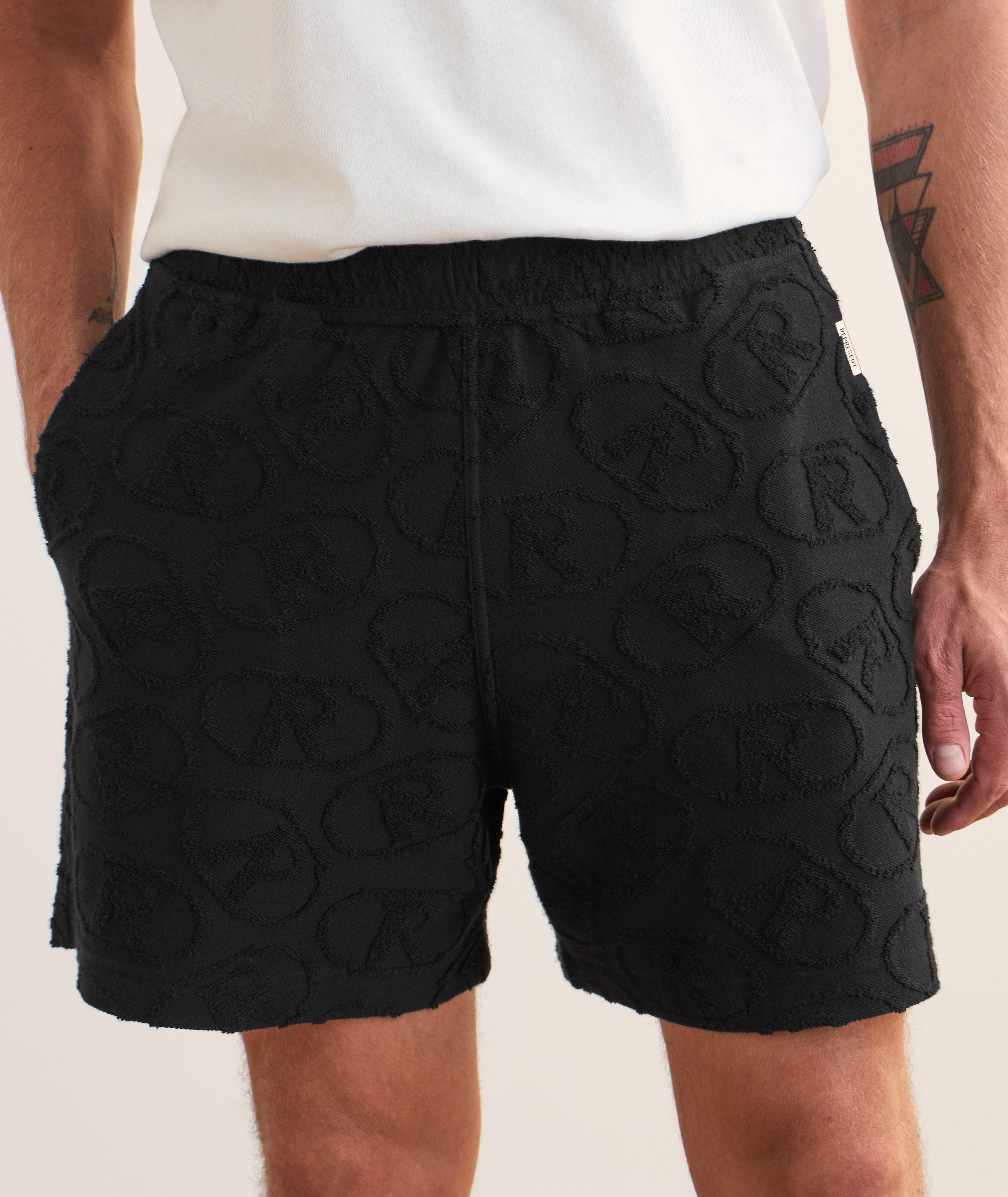 Short en coton jacquard éponge image 1